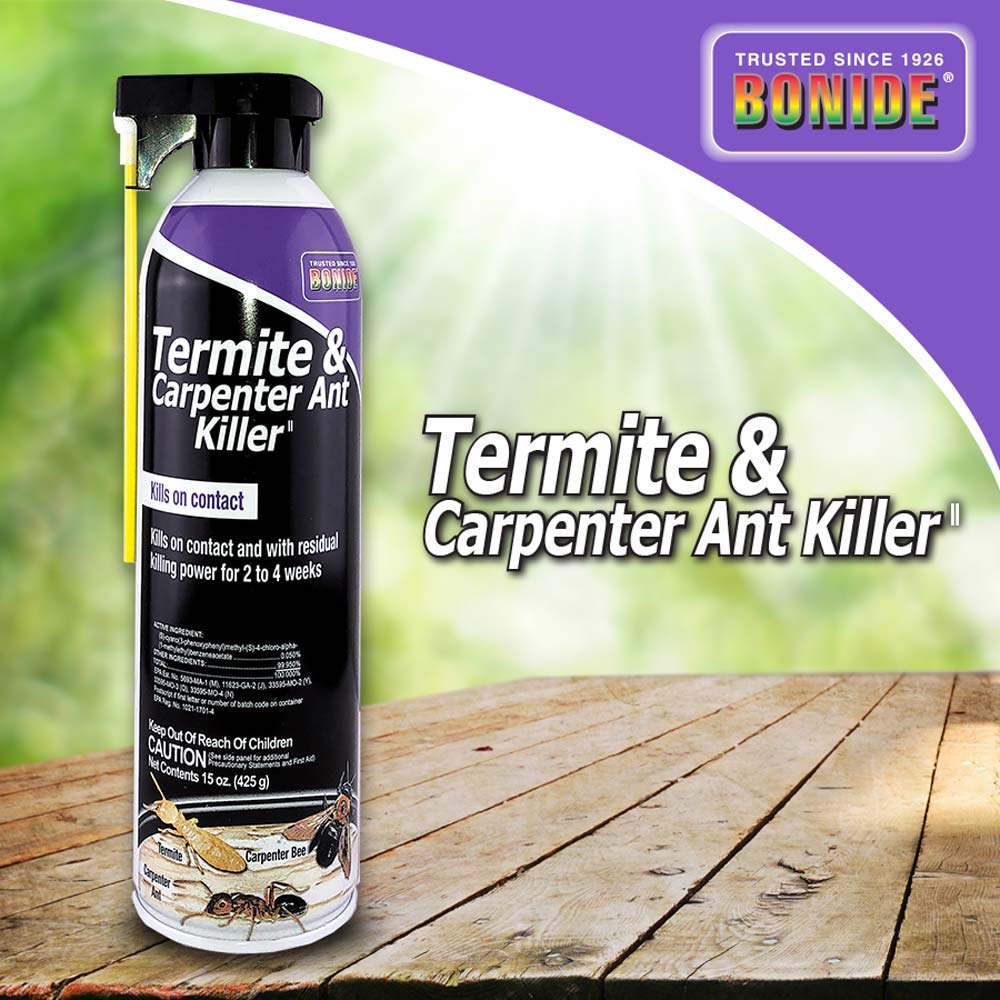 Bonide  (BND370) - Termite and Carpenter Ant Killer Aerosol Insecticide (15 oz.)