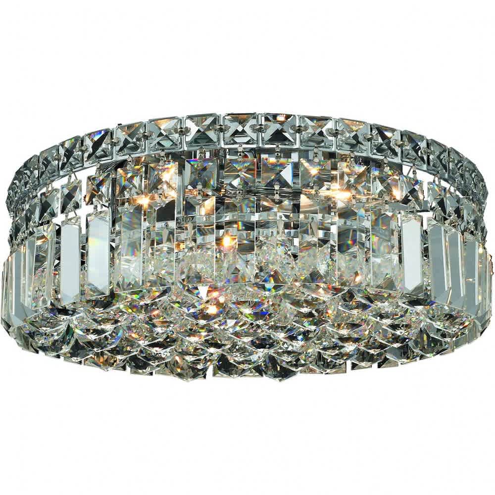 Elegant Lighting A-EL-V2030F14C/RC Maxime 4 - Light Chrome Steel