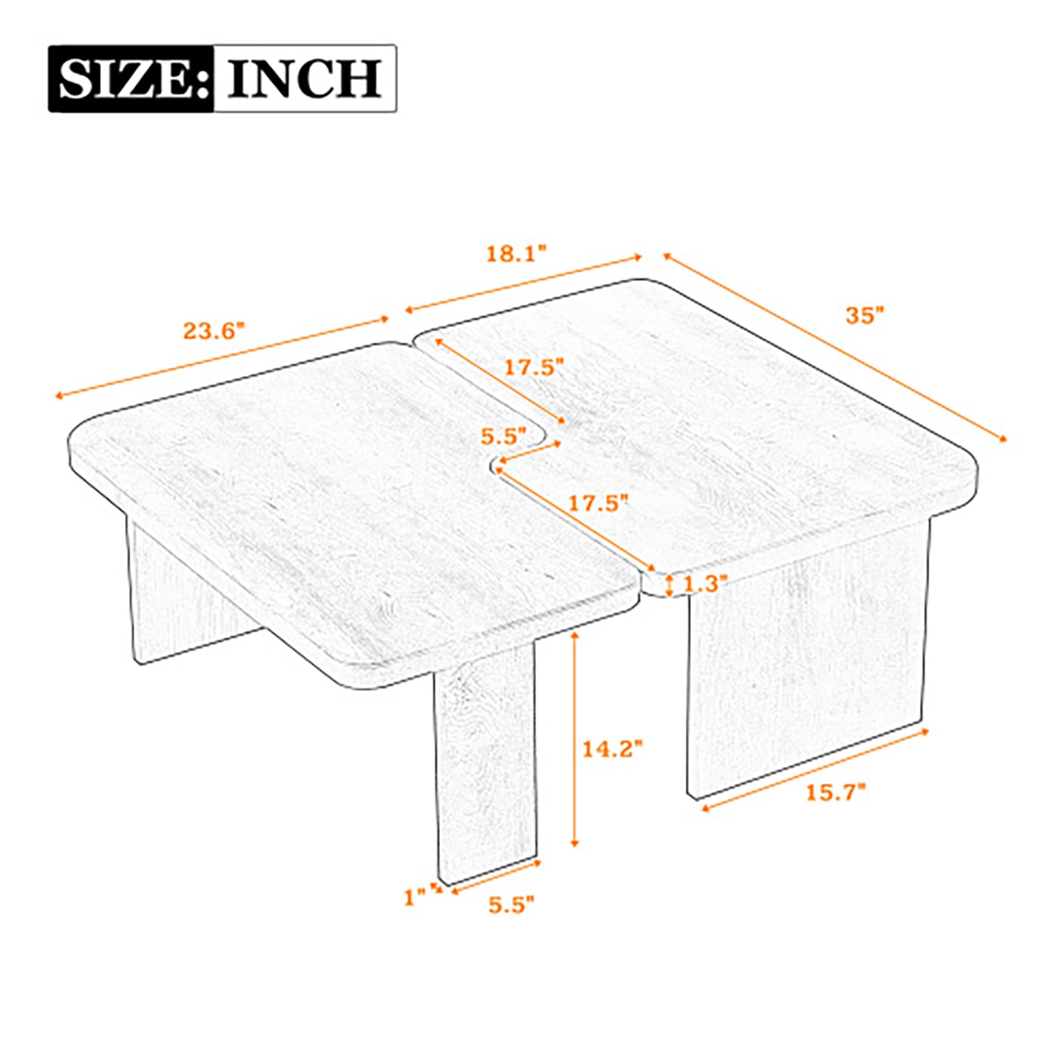 GZMR GZ-N724T4B Coffee-Tables - View #18