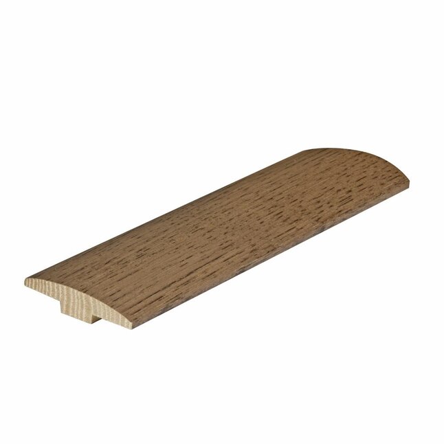 Flexco Mocha Tavern 0.46-in T x 2-in W x 78-in L Solid Wood Floor T-moulding Flexco Mocha Tavern 0.46-in T x 2-in W x 78-in L Solid Wood Floor T-moulding
