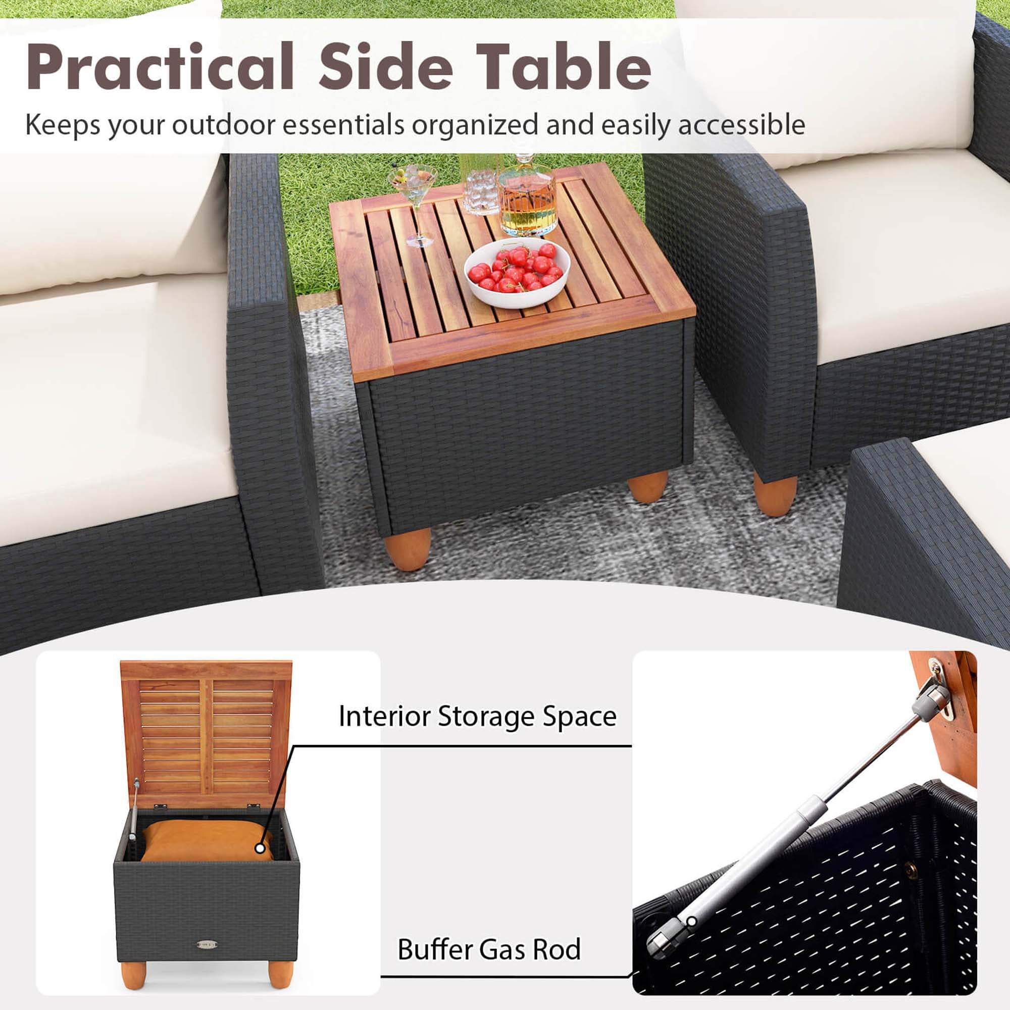 Costway HCST03931 Patio-Conversation-Sets - View #5