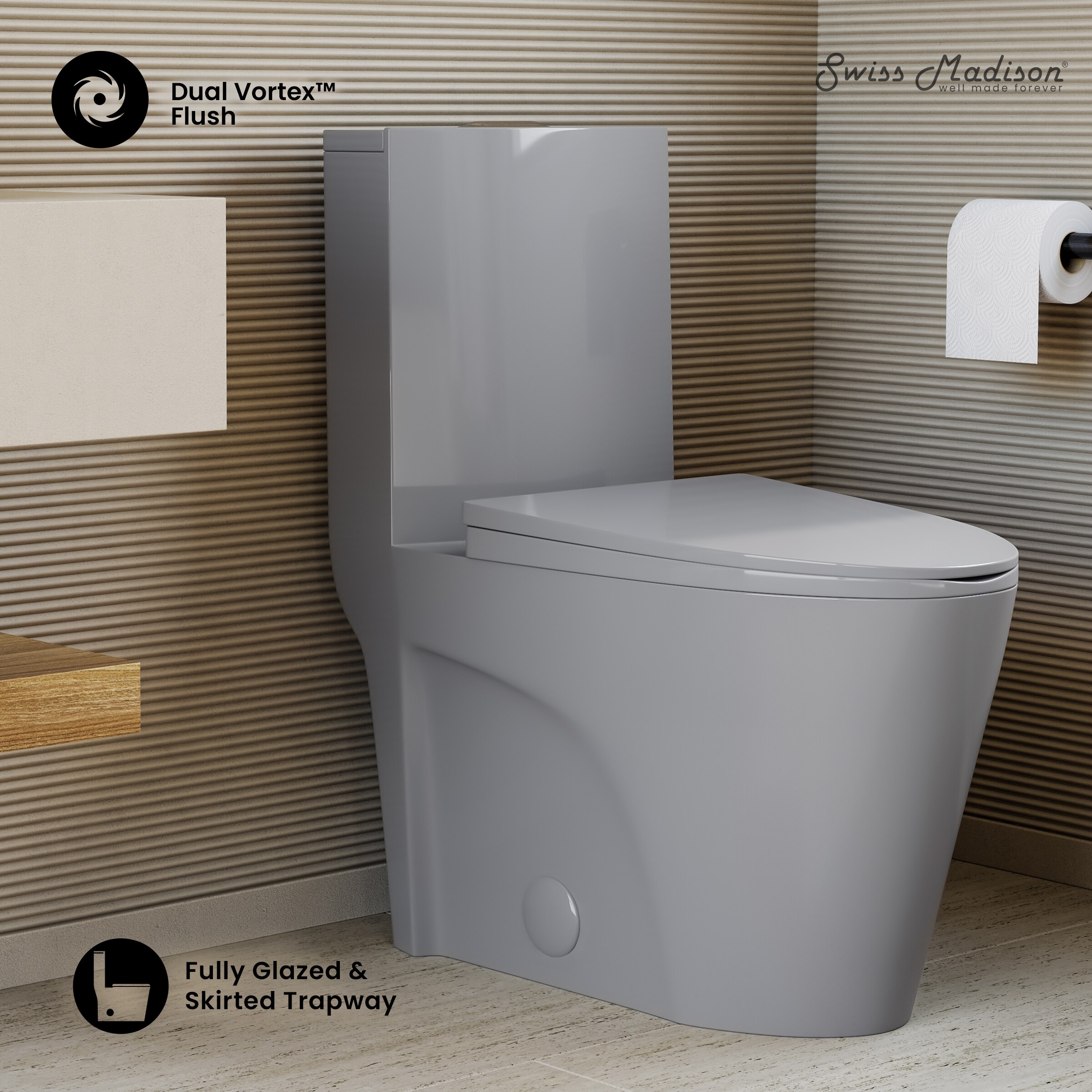 Swiss Madison SM-25-1TANG02GG toilets - View #3