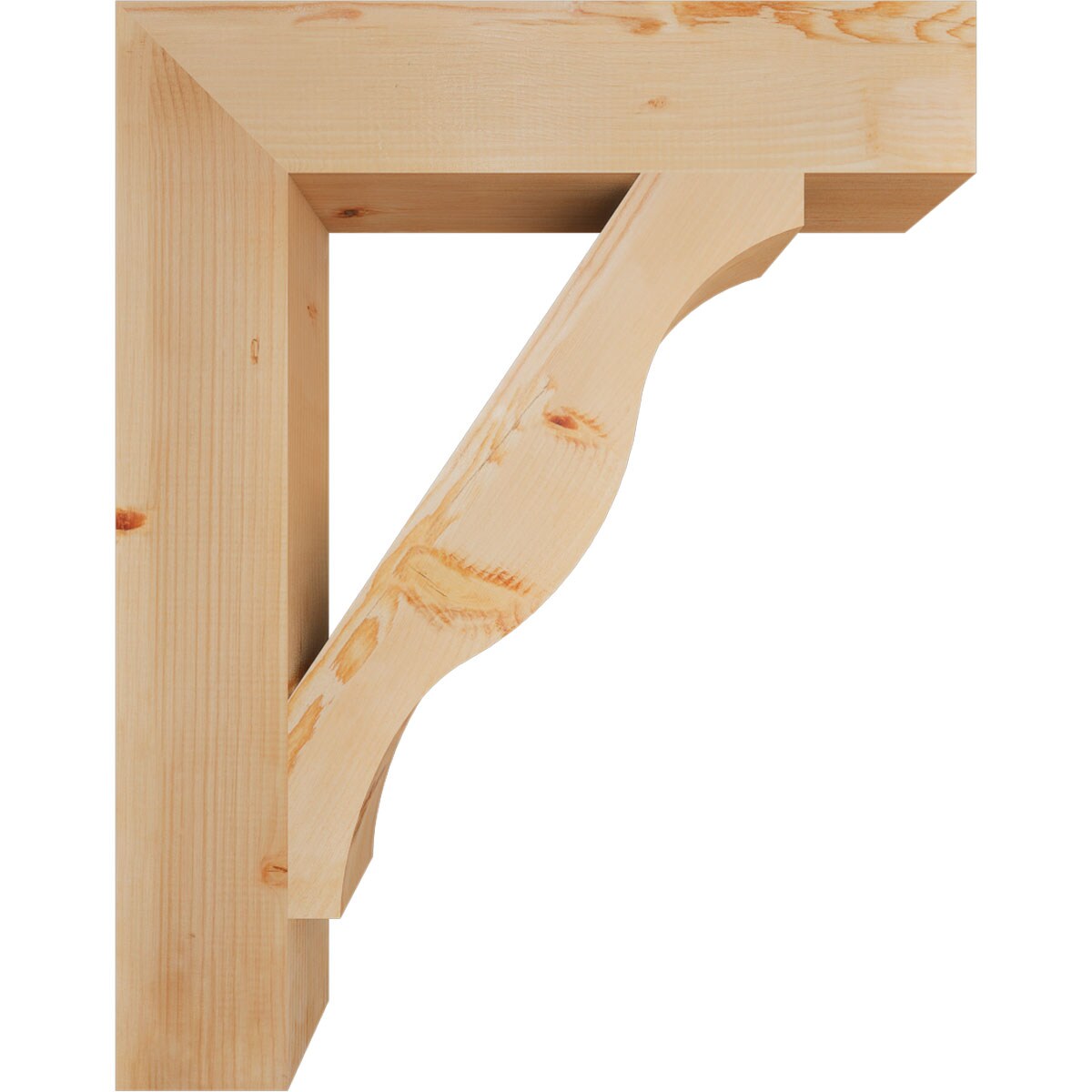 Ekena Millwork BKT06X30X38FST05SDF Exterior-Brackets-Braces - View #3