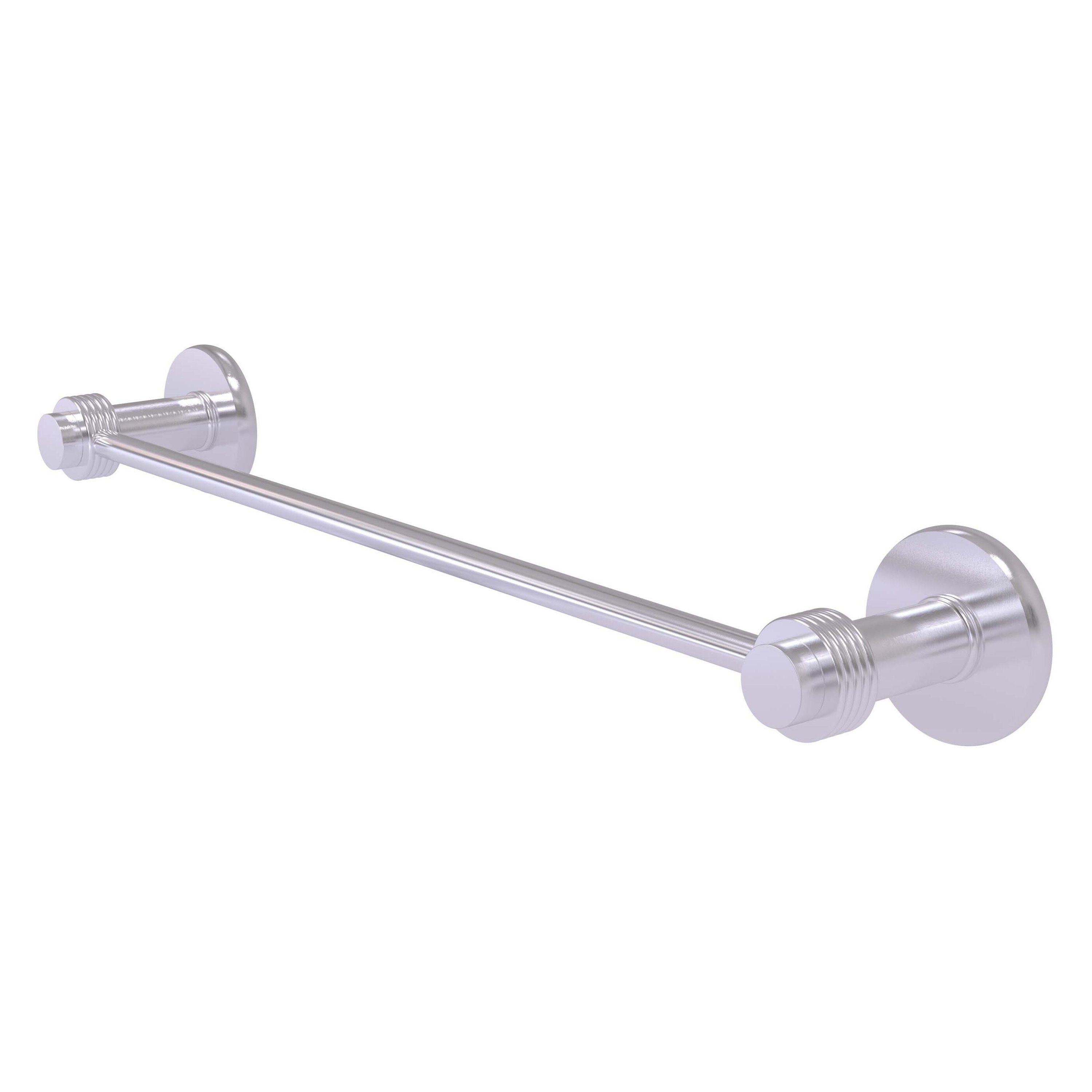 Allied Brass 931G/30-SCH Mercury 30-in Satin Chrome Wall mount Single Towel Bar