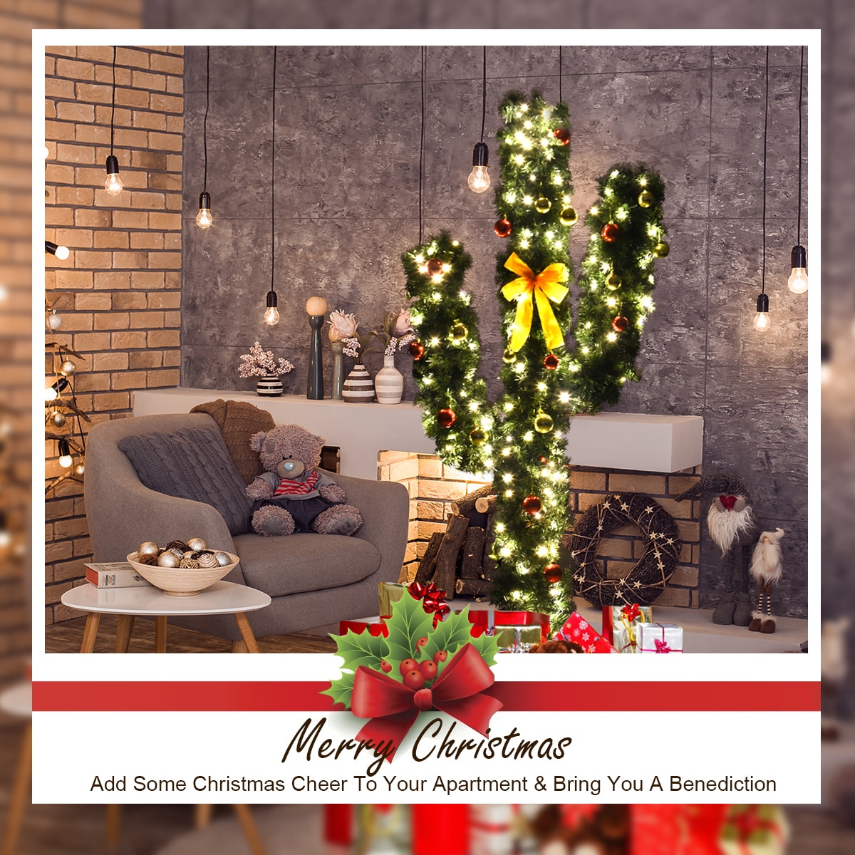 Forclover ALHY-644CM Artificial-Christmas-Trees - View #3