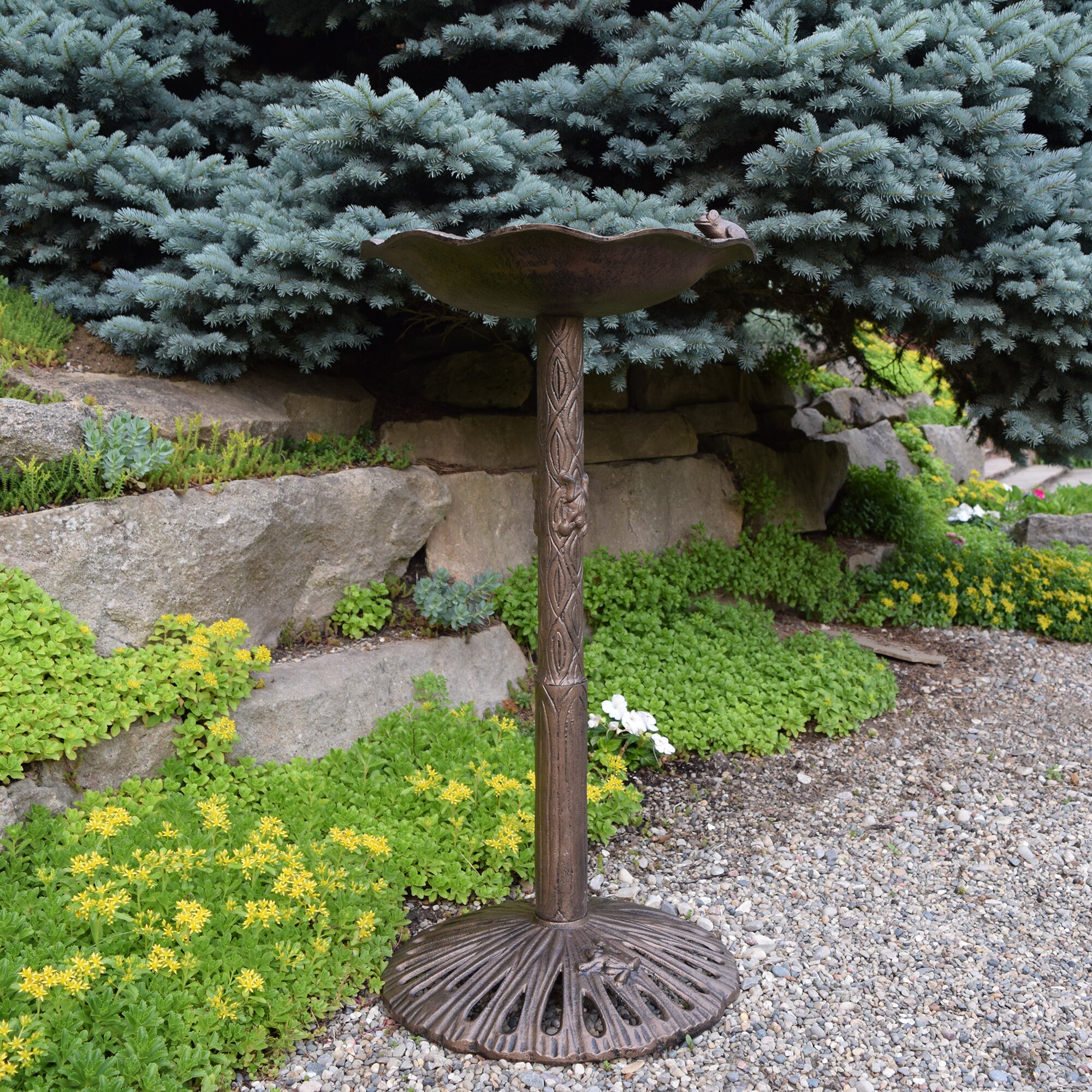 Oakland Living 5012-AB birdbaths - View #2