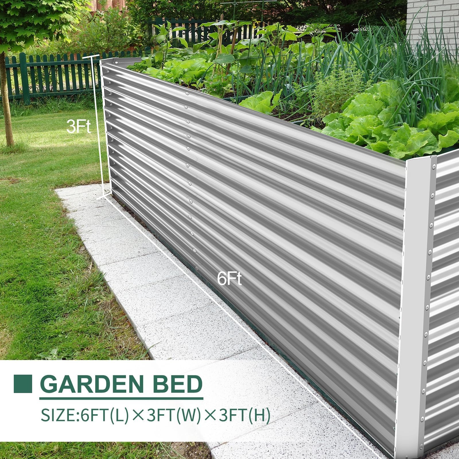 Afoxsos LAF0219B68 Raised-Garden-Beds - View #3