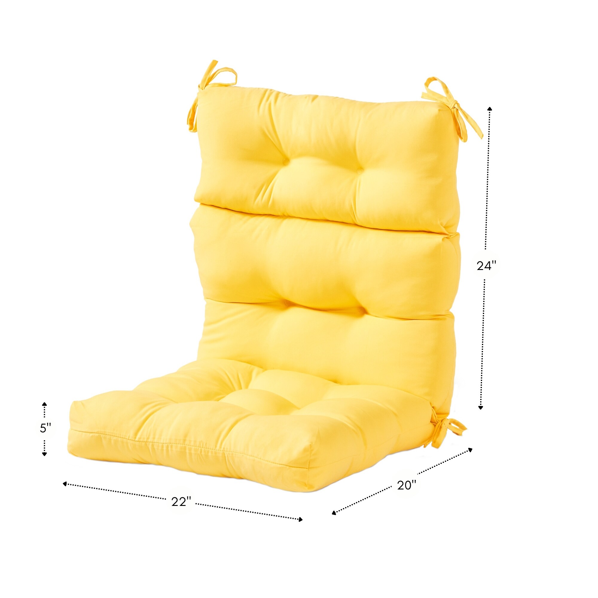 Greendale Home Fashions OC4809-SUNBEAM Patio-Furniture-Cushions - View #8