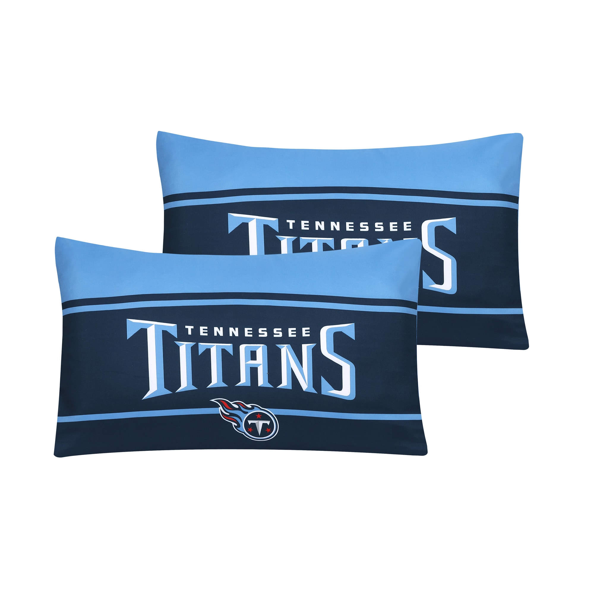 Cathay Sports Tennessee Titans 3-Piece Navy/Titans Blue Full/Queen  Comforter Set in the Bedding Sets department at