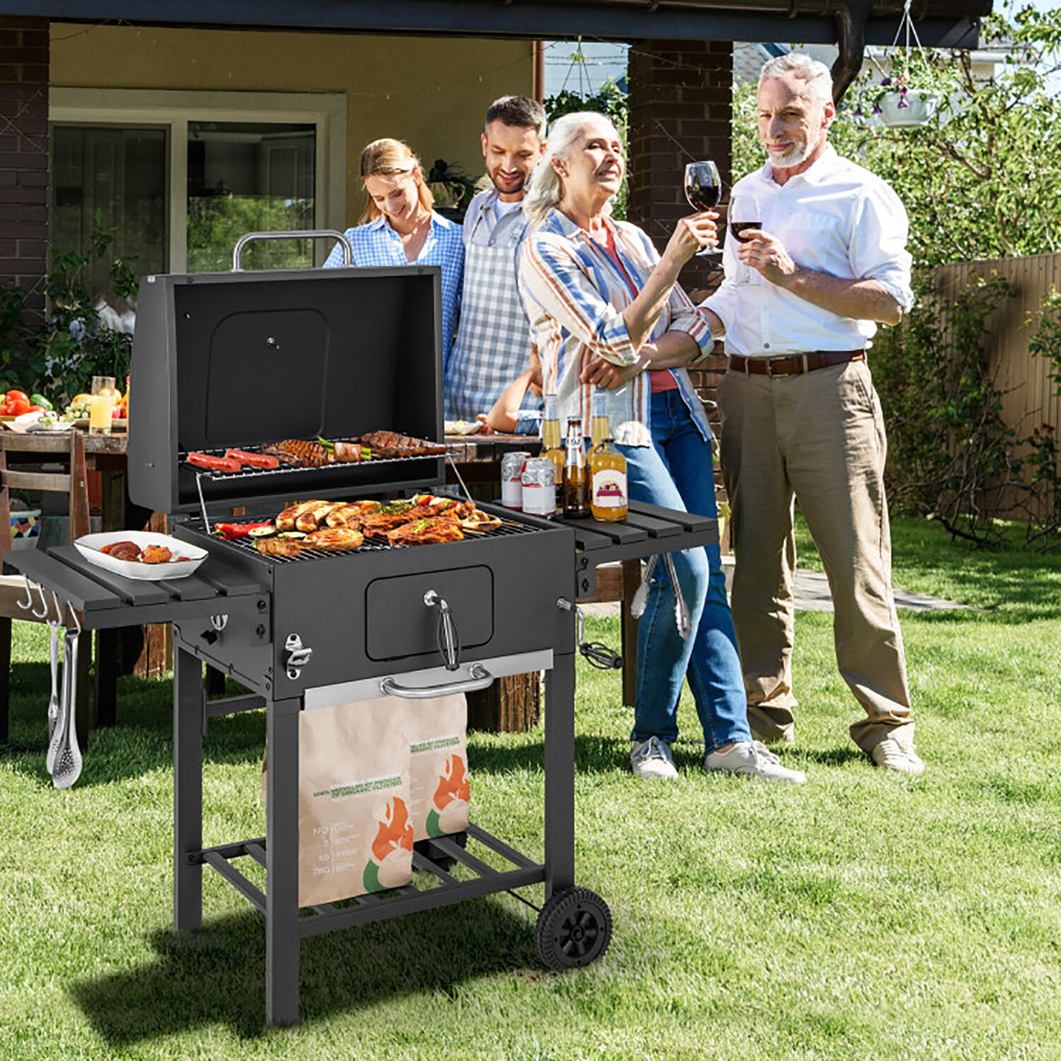 GZMR MO-NP11290 Charcoal-Grills - View #2