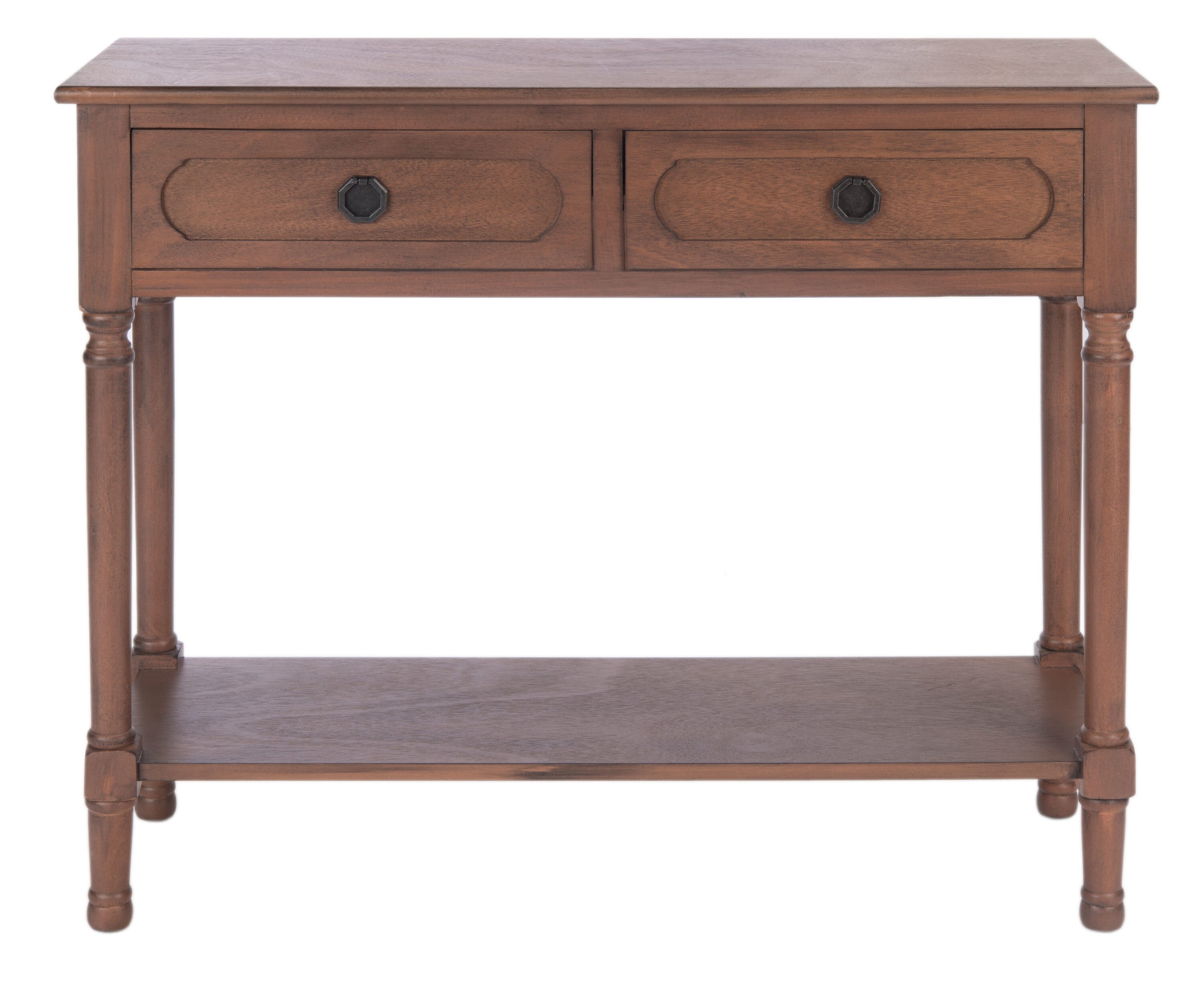 Safavieh CNS5725C Allura Farmhouse Brown Console table