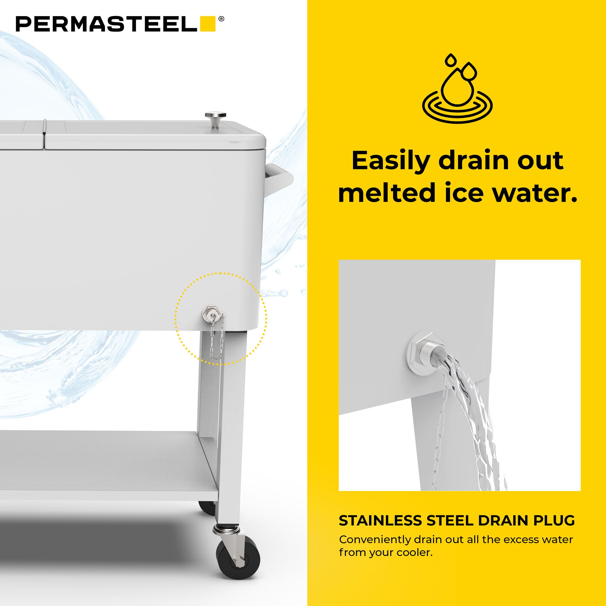 Permasteel PS-223-WT Beverage-Coolers - View #6