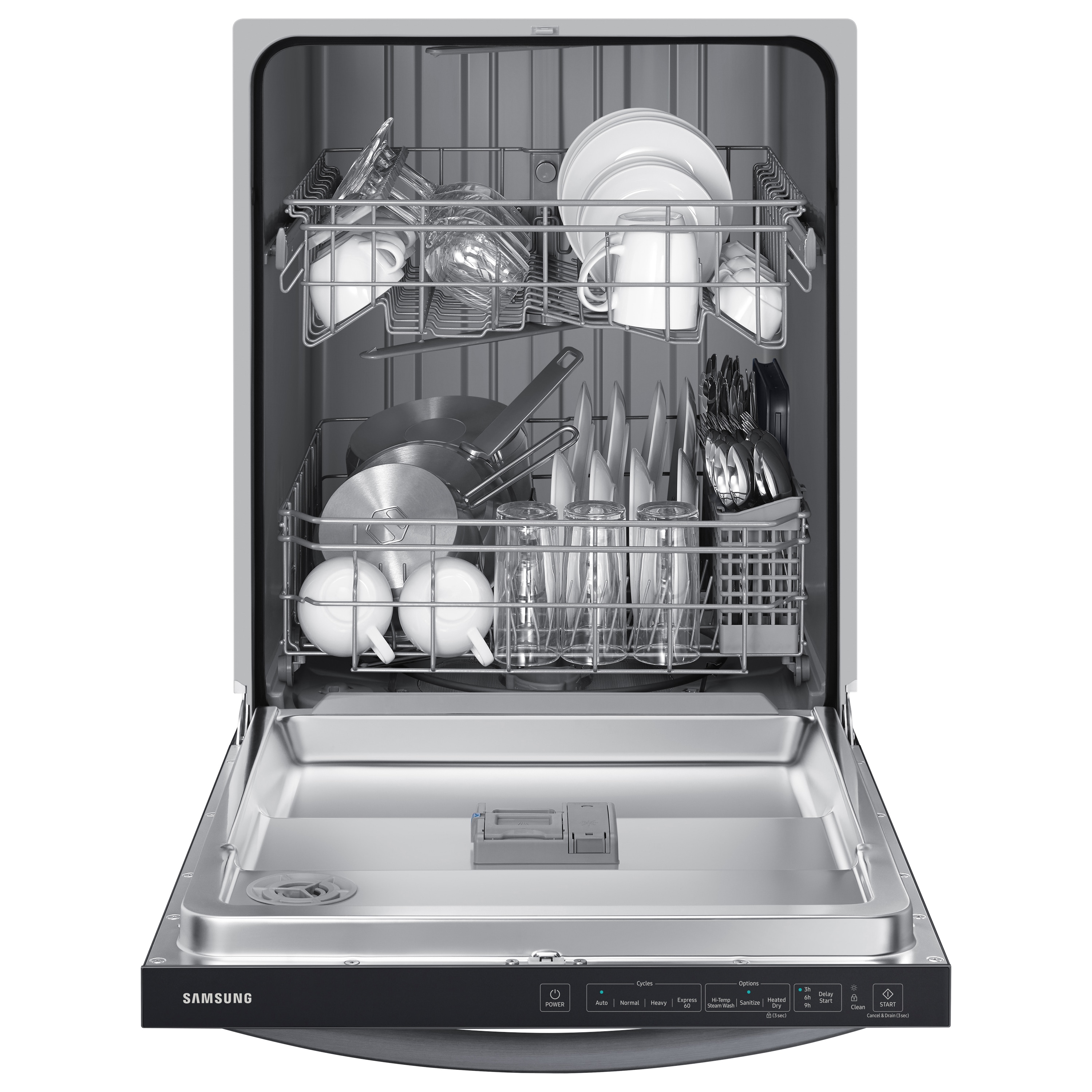 Samsung DW80R2031UB Builtin-Dish - View #3