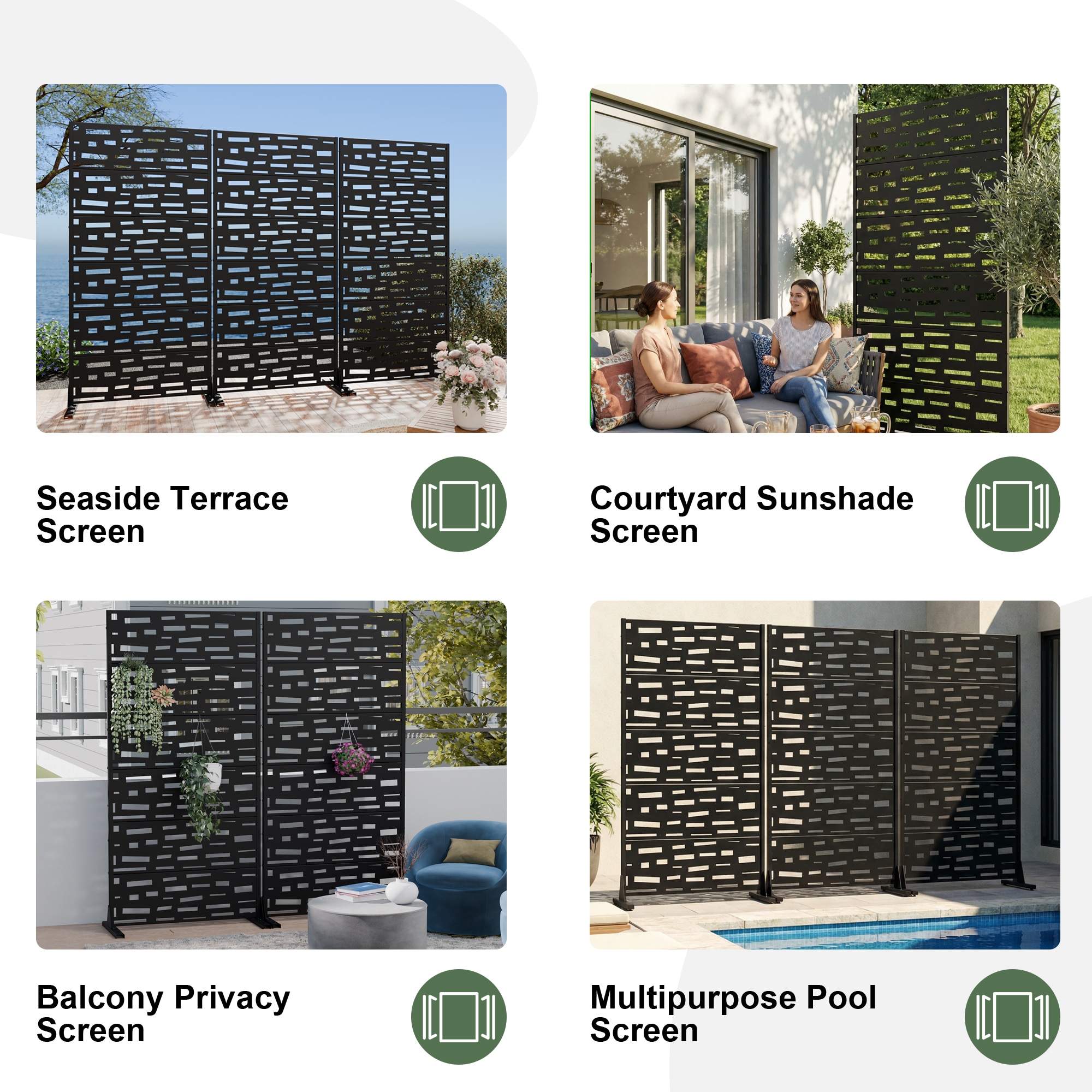 Lirago L20609-605A312 Outdoor-Privacy-Screen - View #4