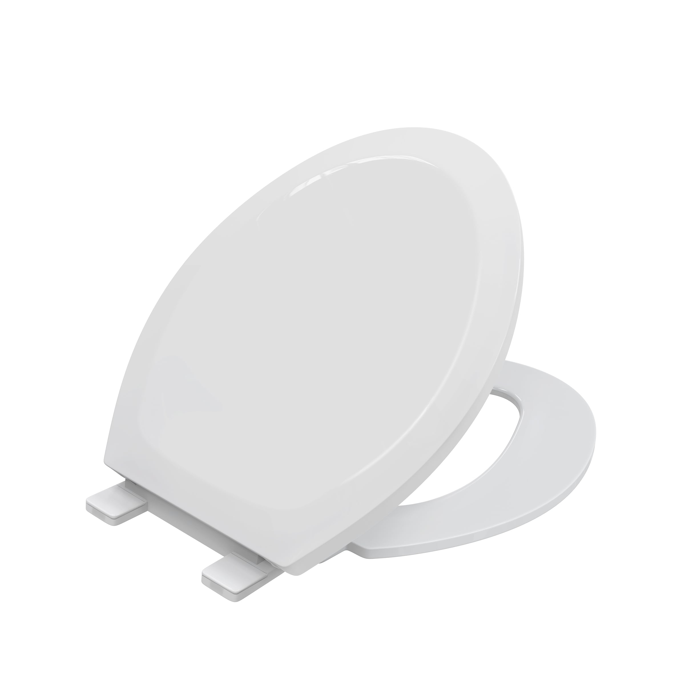 Swiss Madison Plastic Glossy White Elongated Toilet Seat SM-SES98 at ...