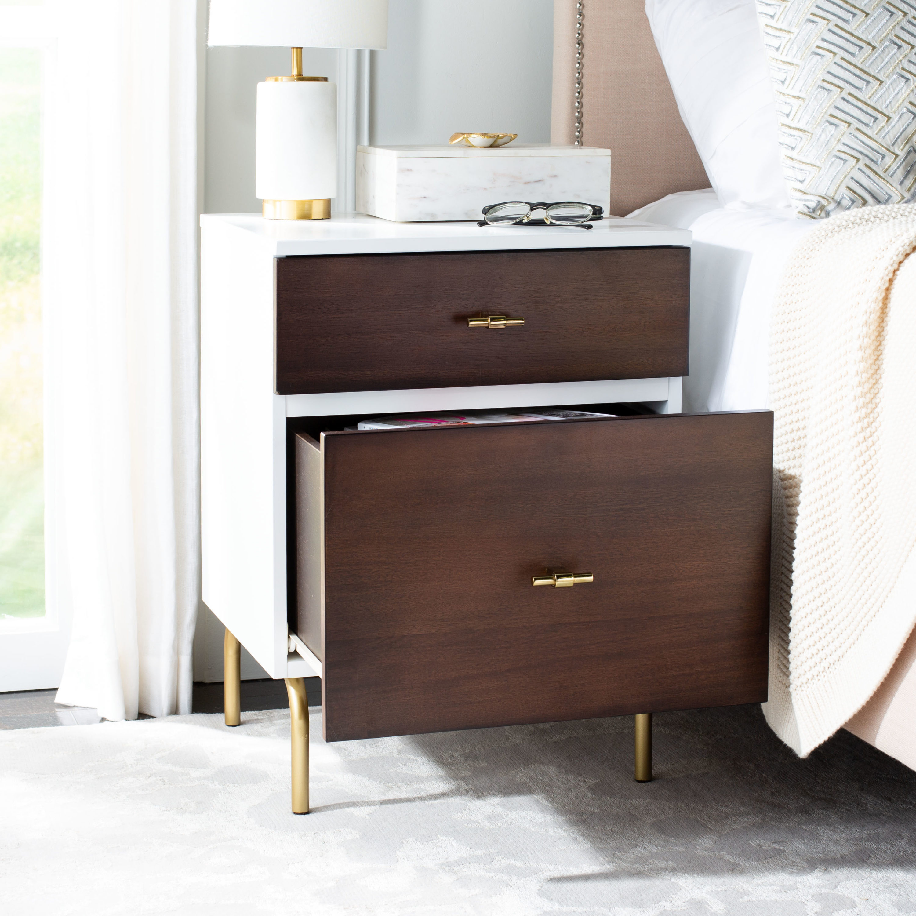 Safavieh NST5002B nightstands - View #3