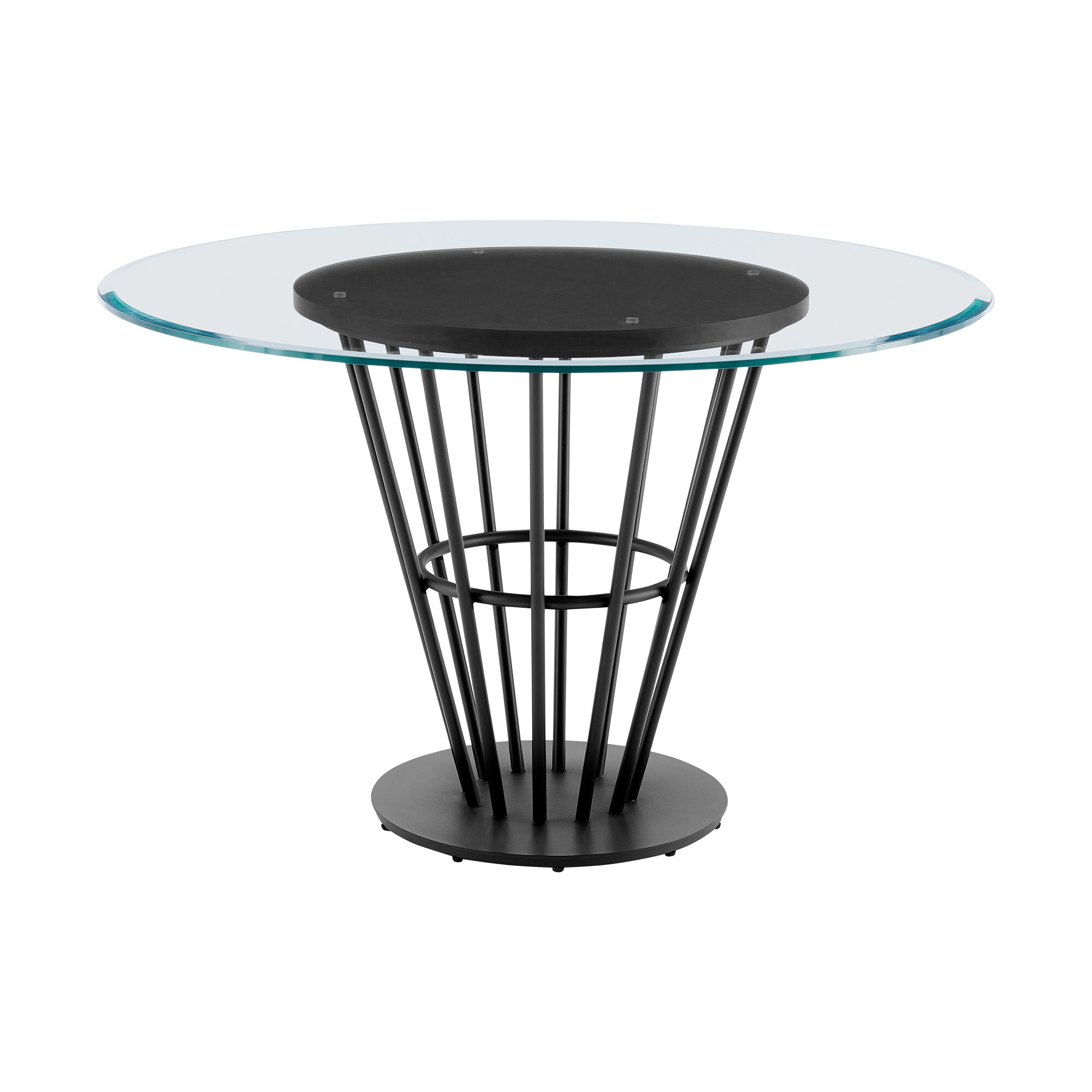 Armen Living SETVRDI5BLKPGRY Dining-Sets - View #3