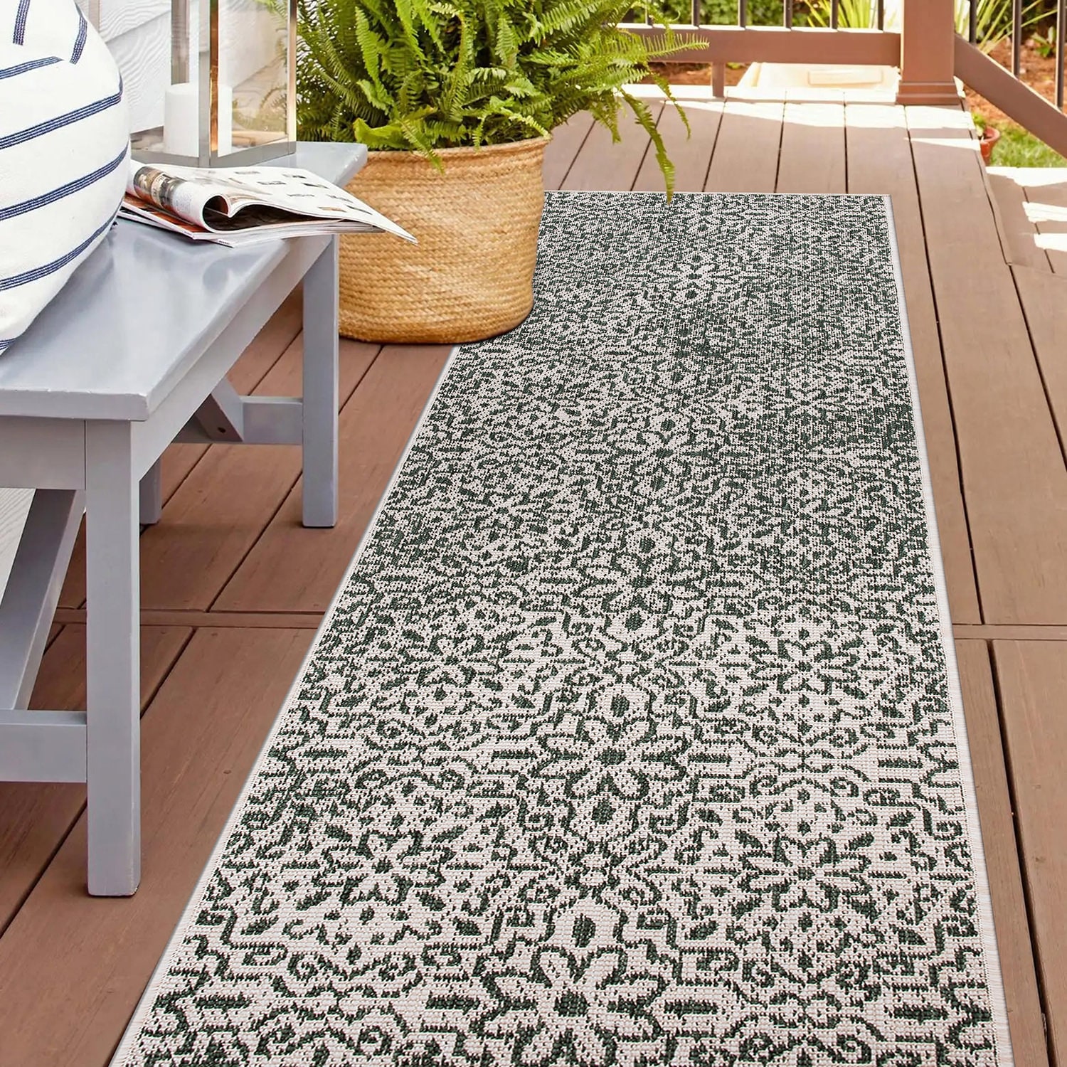 World Rug Gallery 4026GREEN2X7 rugs - View #8