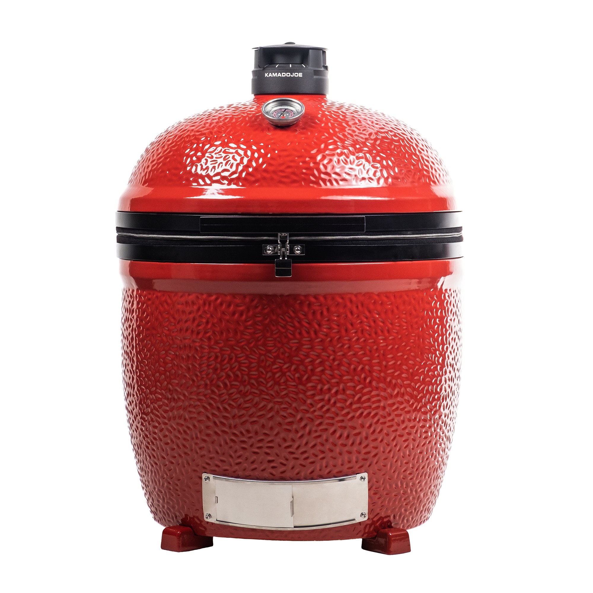 Kamado Joe KJ15040821 Big Joe III Stand Alone 24-Inches W Blaze Red Kamado Charcoal Grill