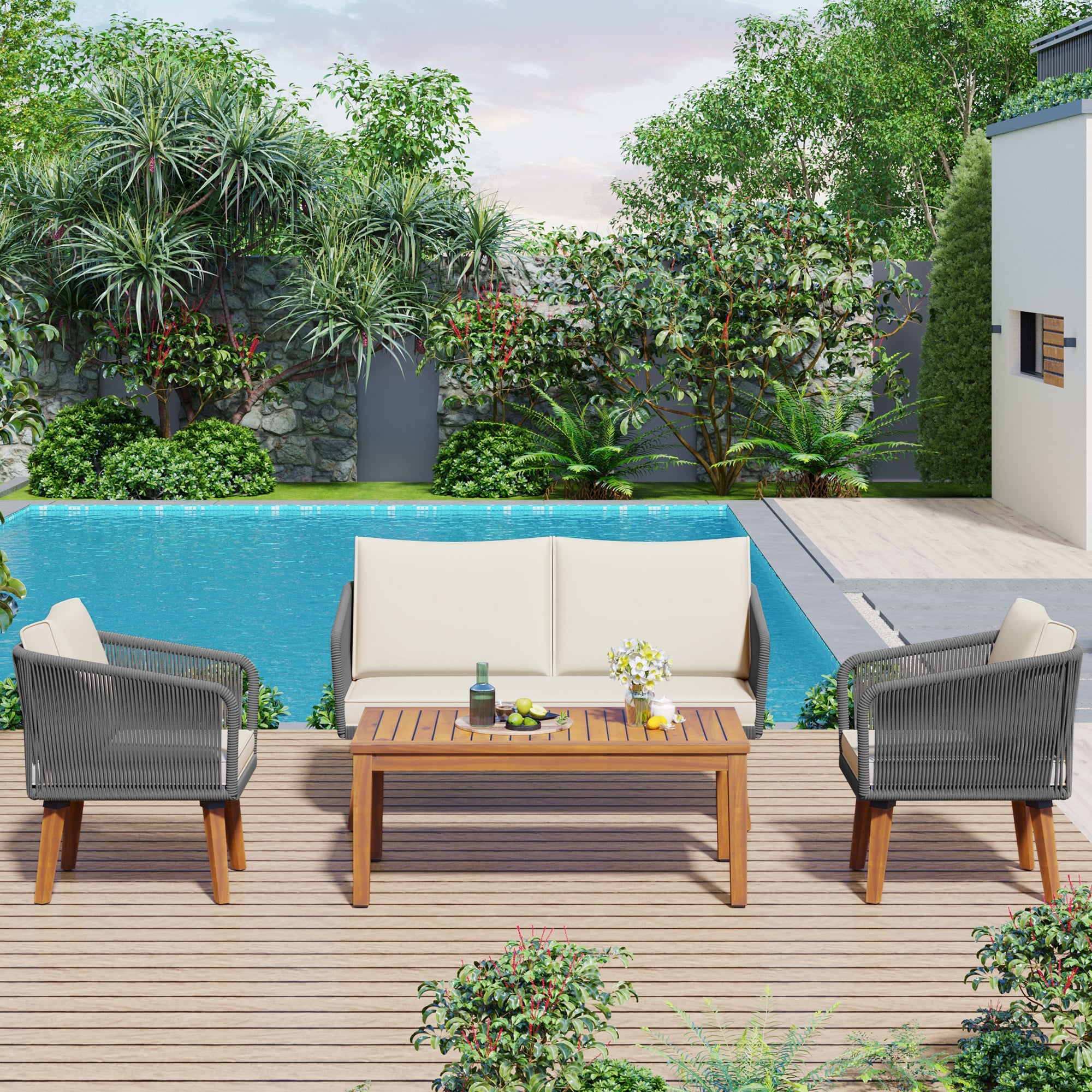 LIVIZA GIG000004G Patio-Conversation-Sets - View #4
