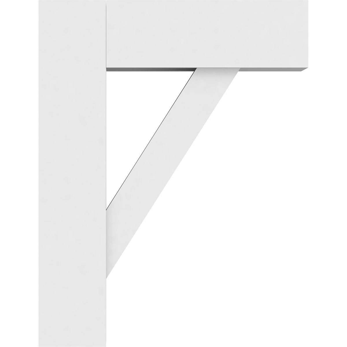 Ekena Millwork BKTP03X14X18TRA05 Exterior-Brackets-Braces - View #3