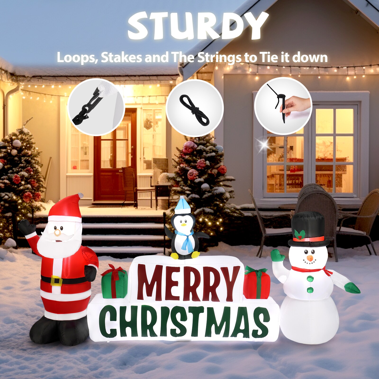 ROSMENA 02894133-SYHJQ011 Outdoor-Christmas-Decor - View #4