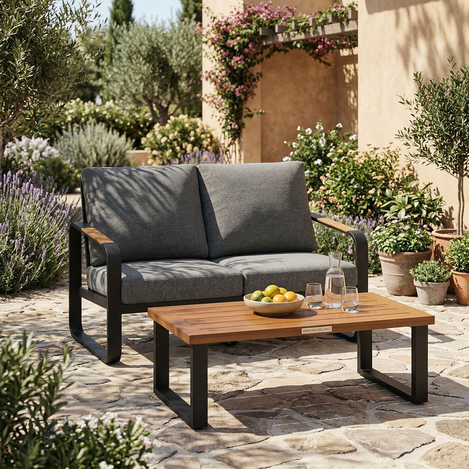 LITTLE TREE LWLT-DSDR05CT-2P Patio-Conversation-Sets - View #2