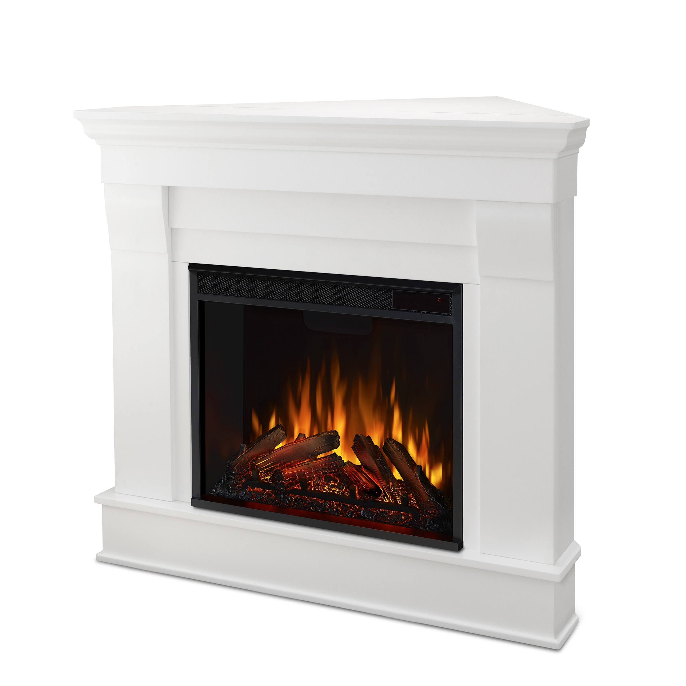 Real Flame 41-in W White LED Electric Fireplace 5950E-W Sansujyuku sansujyuku.com