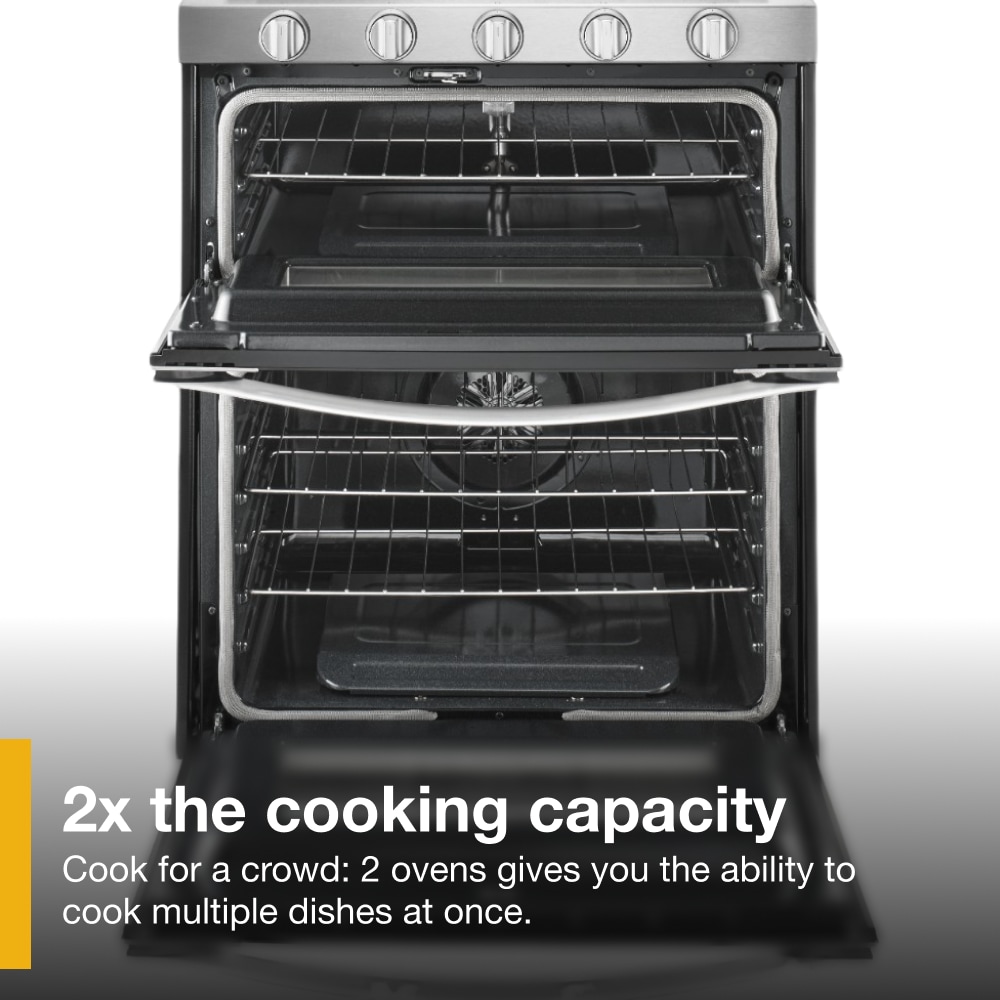 Whirlpool WGG745S0FS Double-Oven-Gas-Ranges - View #5