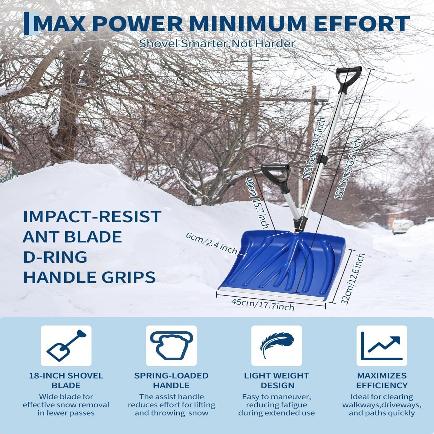 Garvee LYU01PPG-33Y4LXCL Snow-Shovels - View #4