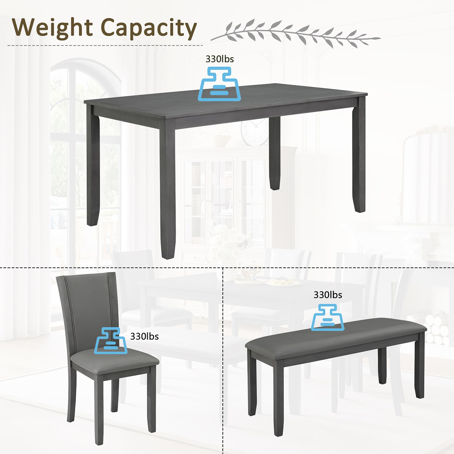Mondawe MO-FB00008 Dining-Sets - View #6