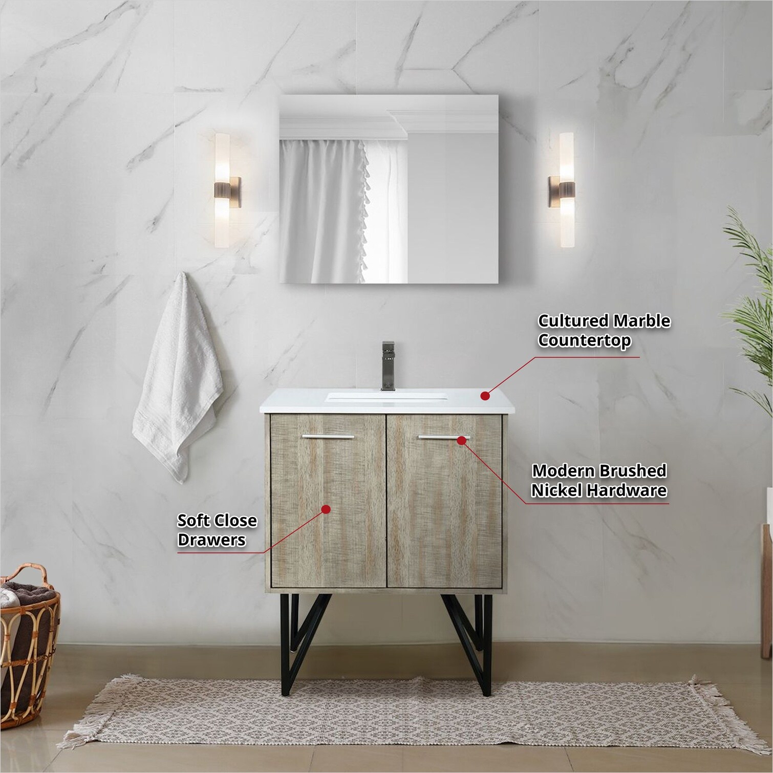 SunJet GKYZMMTAYK82 Bath-Vanity-Combo - View #6