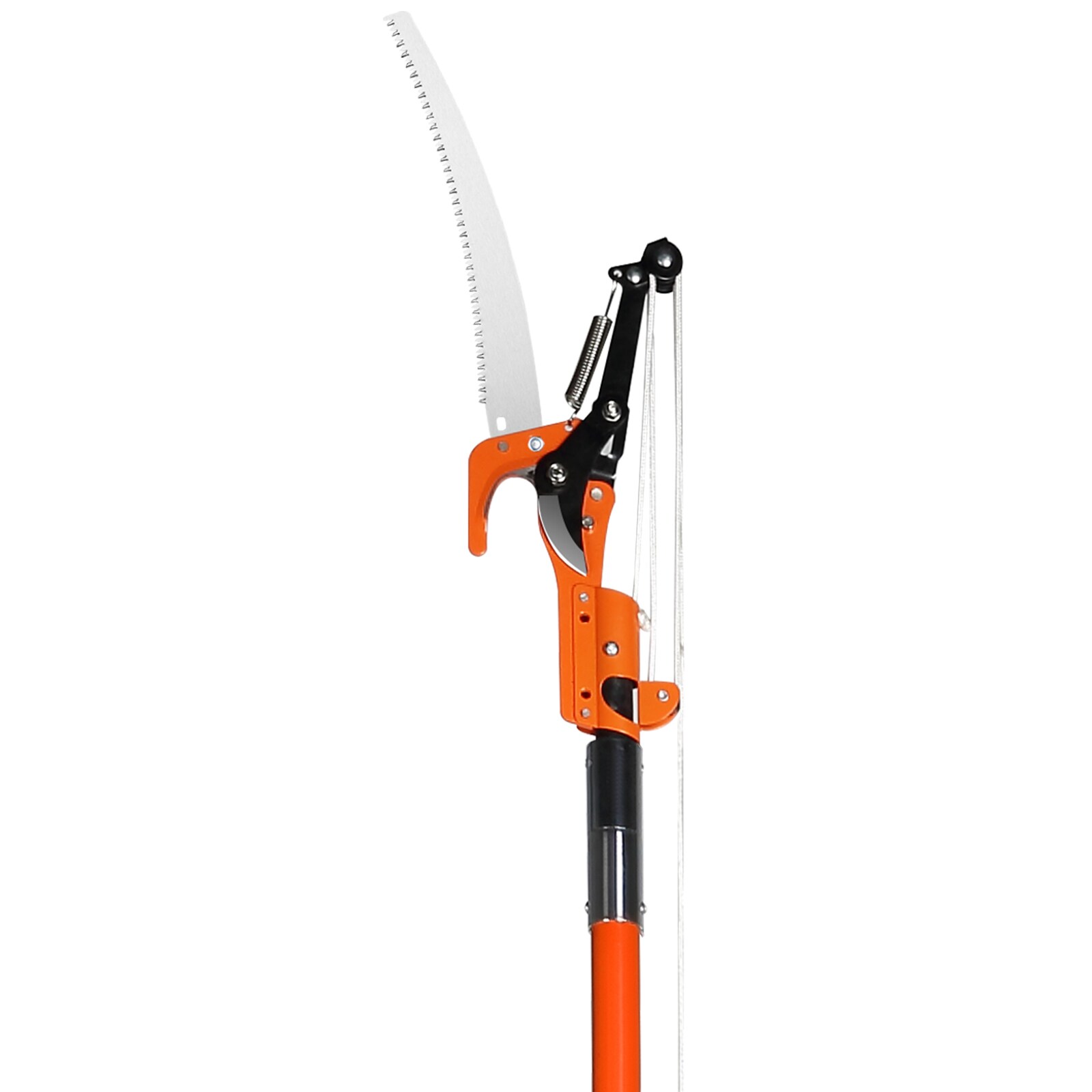 VEVOR 27 FT Manual tree pruner Telescoping Pole Pruning Saw in the Pole  Pruning Saws department at
