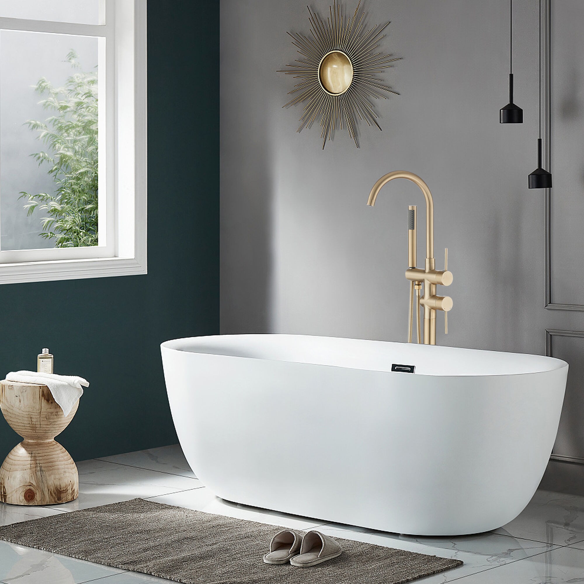 FORIOUS LL01020G Roman-Tub-Faucets - View #10