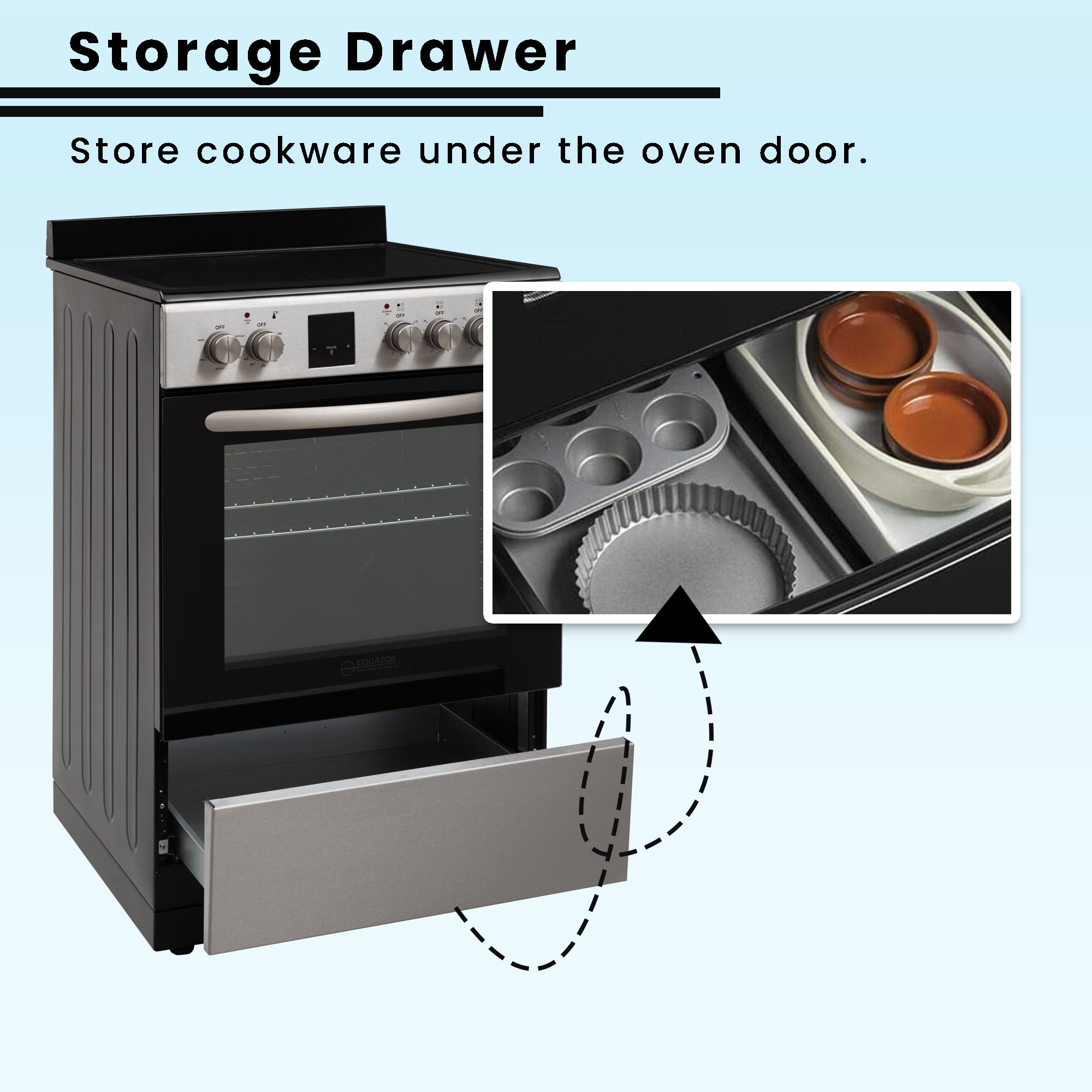 Equator Advanced Appliances ECR 244 S Freestanding-Electric-Ranges - View #9