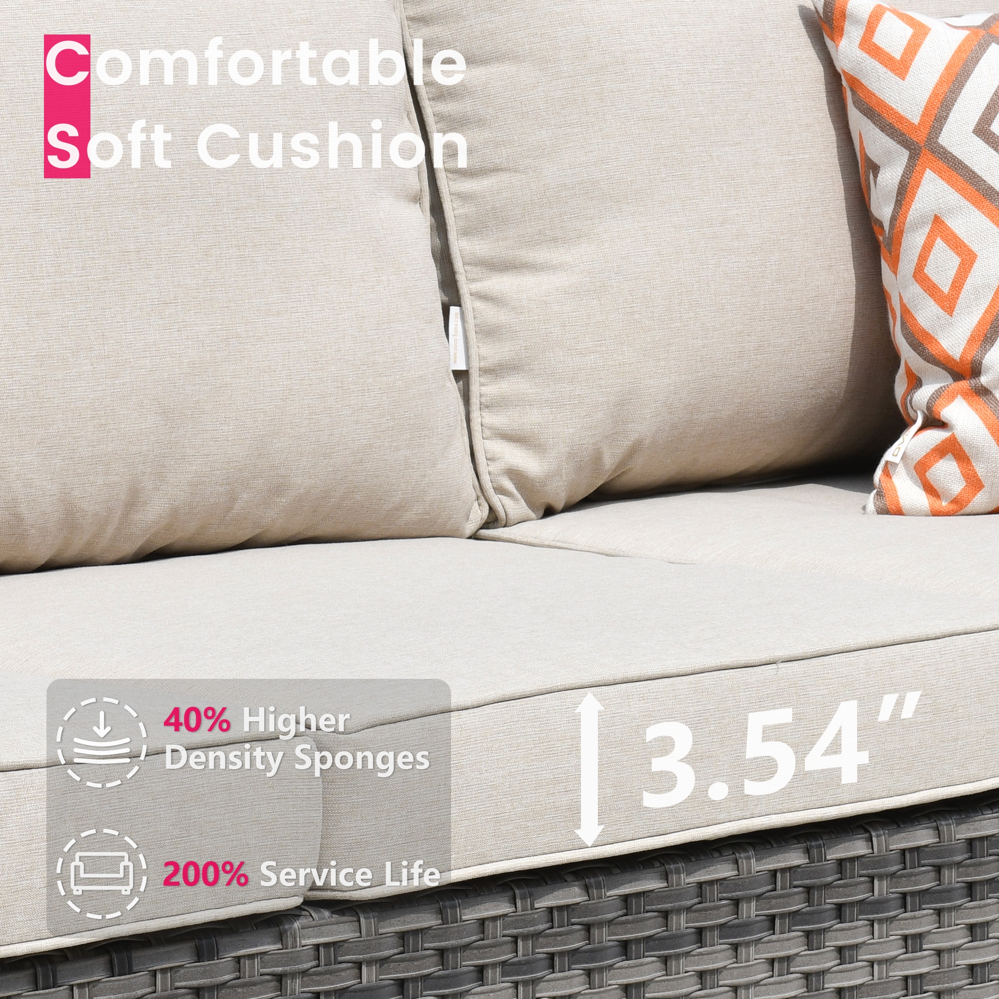 weaxty DCFP03RRS6010 Patio-Conversation-Sets - View #5