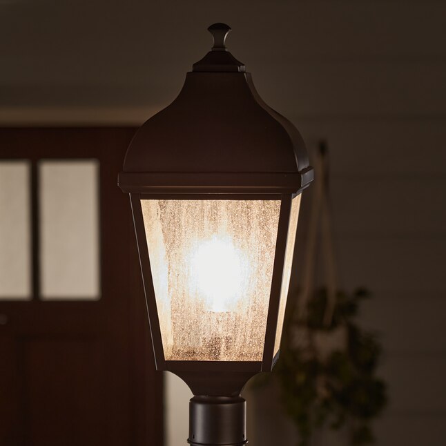 Sea Gull Lighting Terrace 1-Light Oil Rubbed Bronze Outdoor Post Top Light Sea Gull Lighting Terrace 1-Light Oil Rubbed Bronze Outdoor Post Top Light