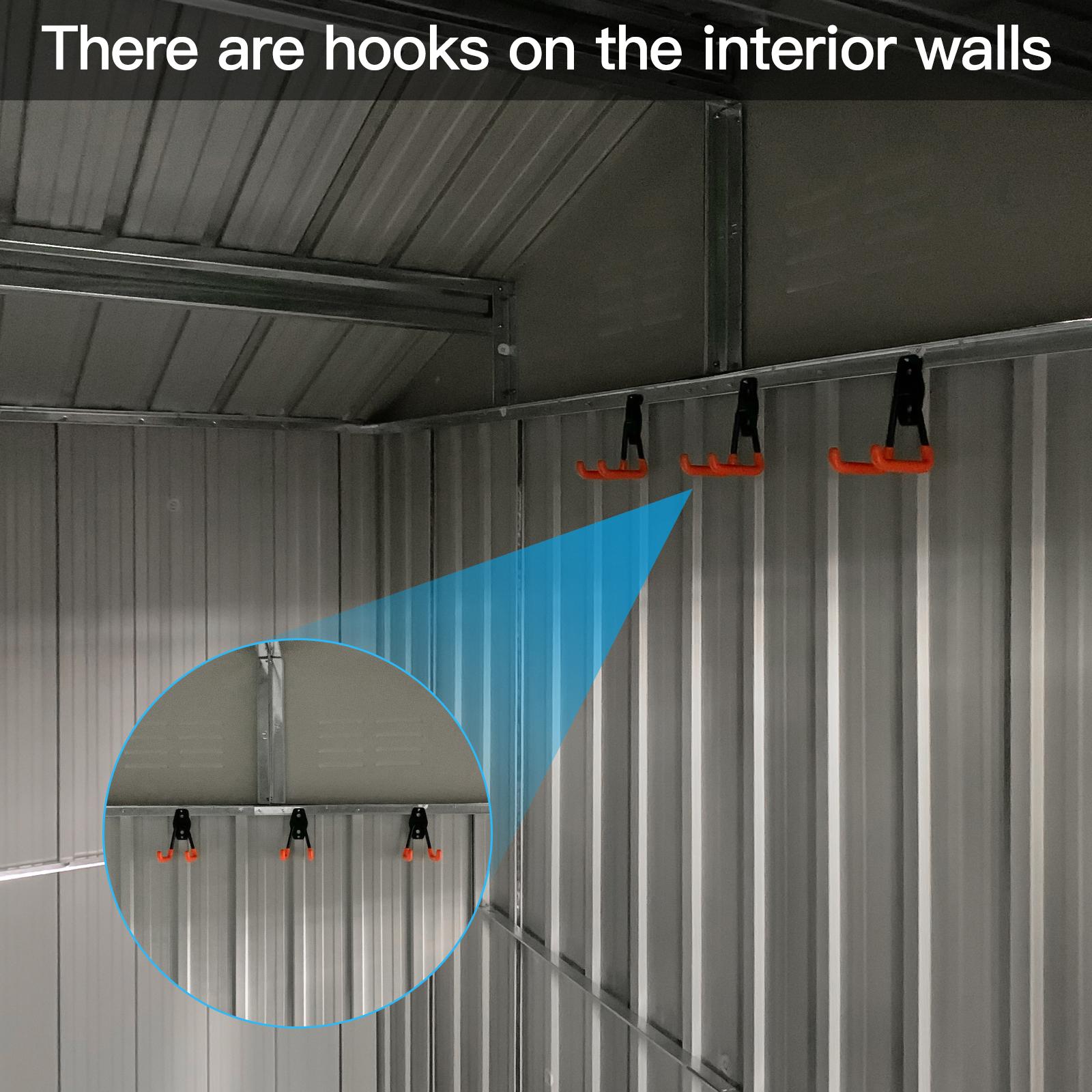 Bayfeve BF-135035-SD Metal-Storage-Buildings-Sheds - View #5