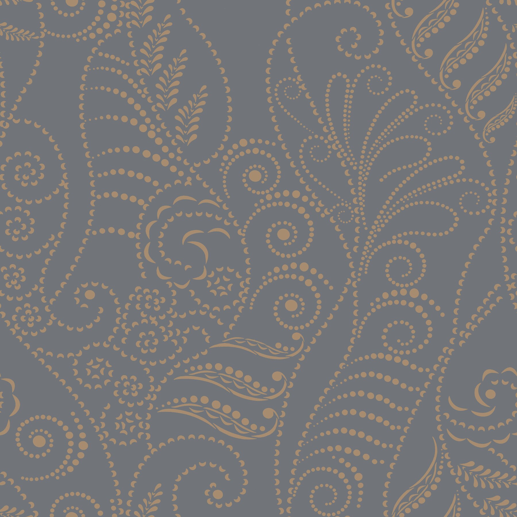York Wallcoverings CP1269 Candice Olson Breathless 56.9-Sq. Feet Black Non-woven Ivy/Vines Unpasted Wallpaper