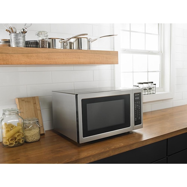 KitchenAid 1.5-cu ft 1400-Watt Sensor Cooking Controls Countertop
