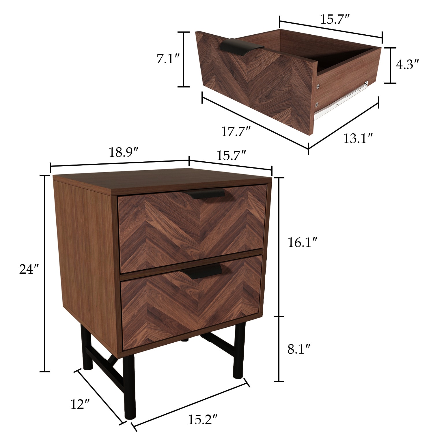 FUFU&GAGA LJY-WZ0132-01 nightstands - View #11
