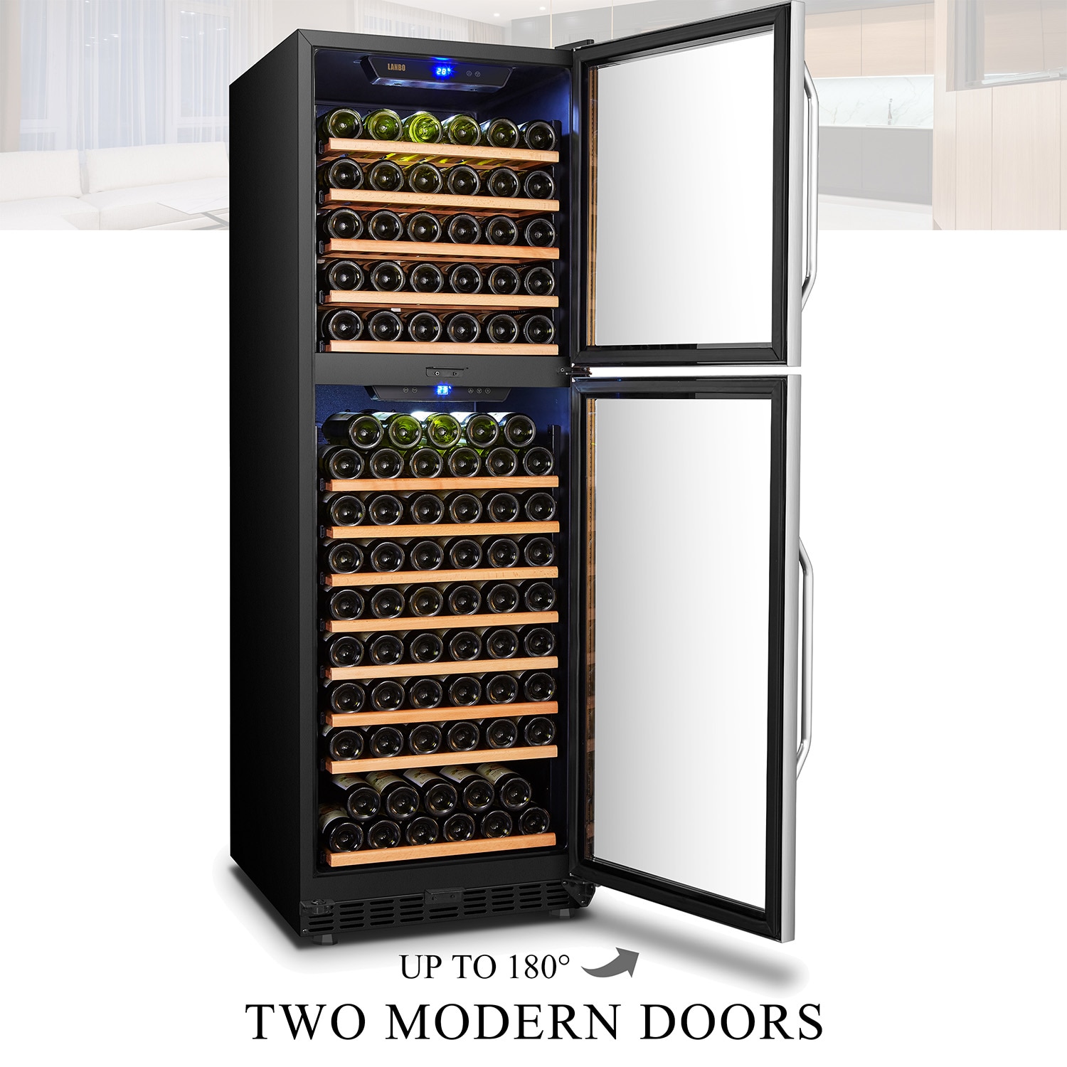 LANBO LW162DD Wine-Chillers - View #15