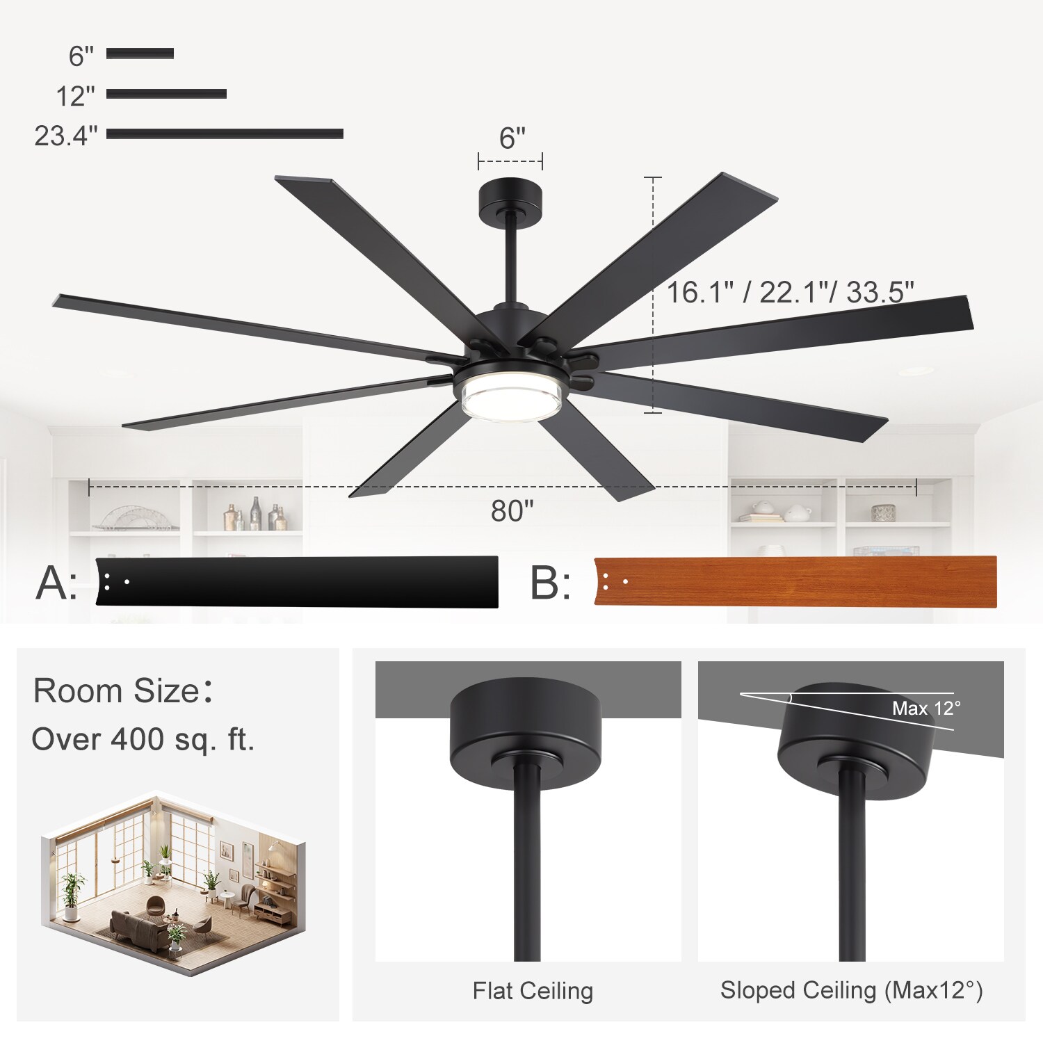 Breezary 27020-WH Ceiling-Fans - View #11
