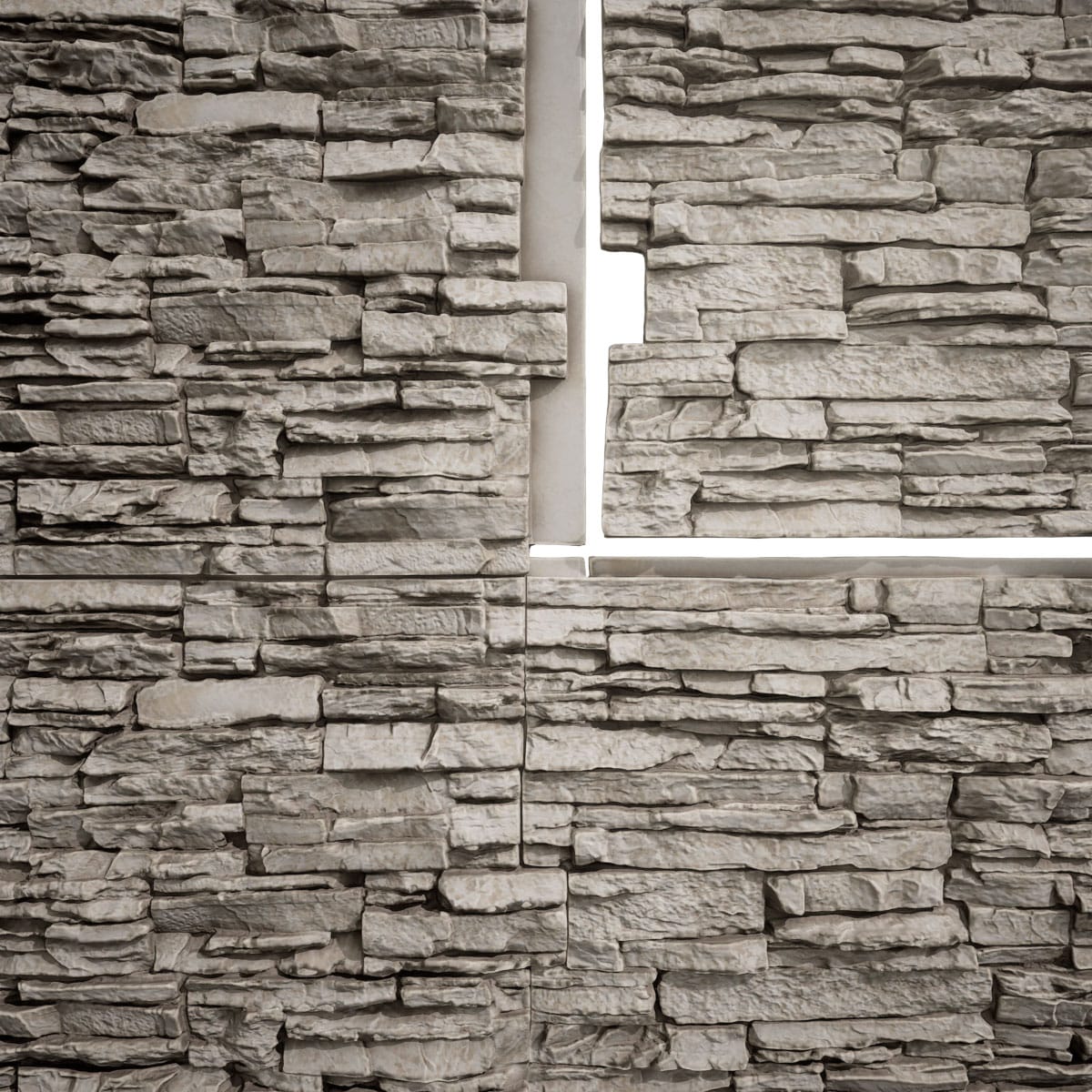 Ekena Millwork PNU24X48CNSD Stone-Veneer - View #10