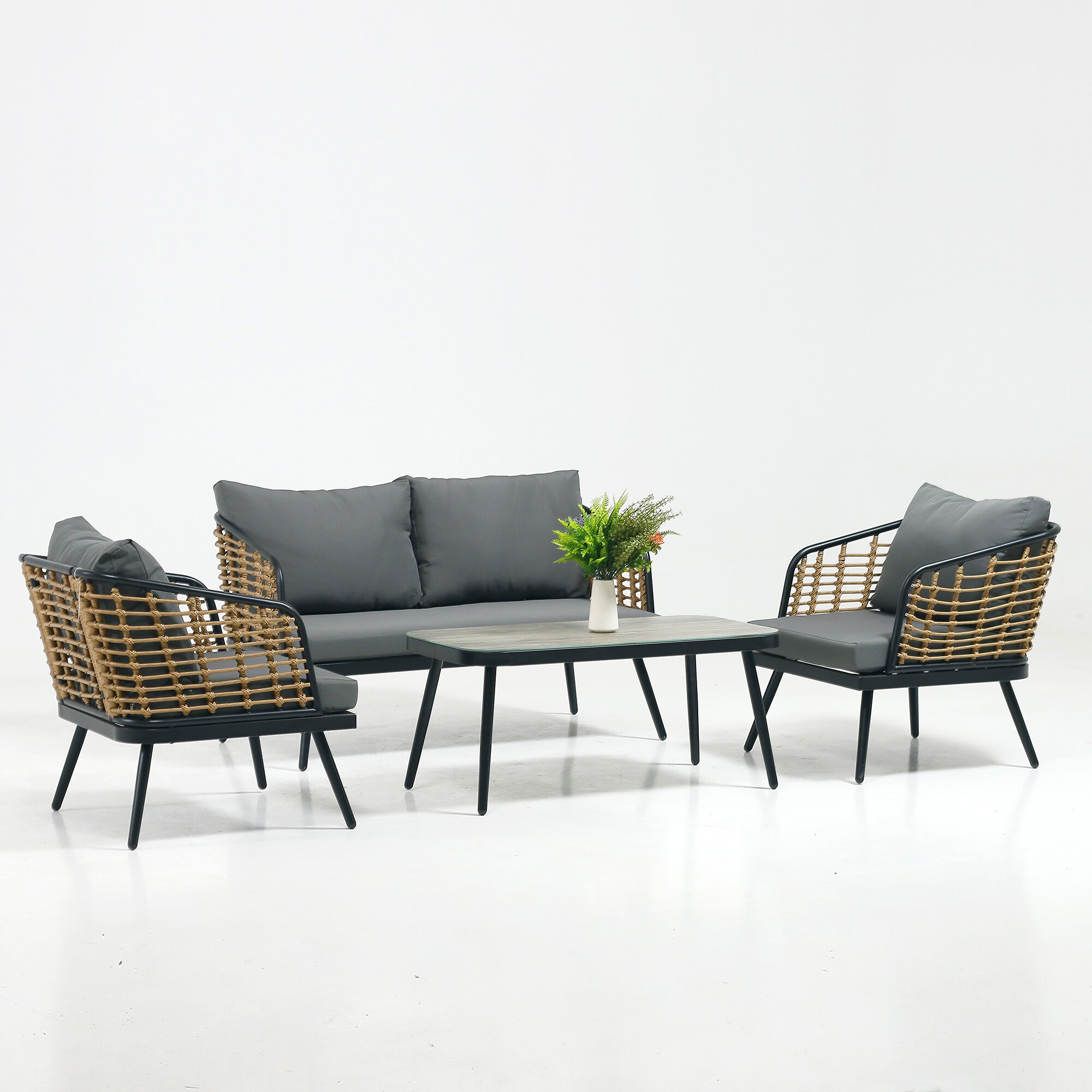 Damerin N7CS17 Patio-Conversation-Sets - View #5