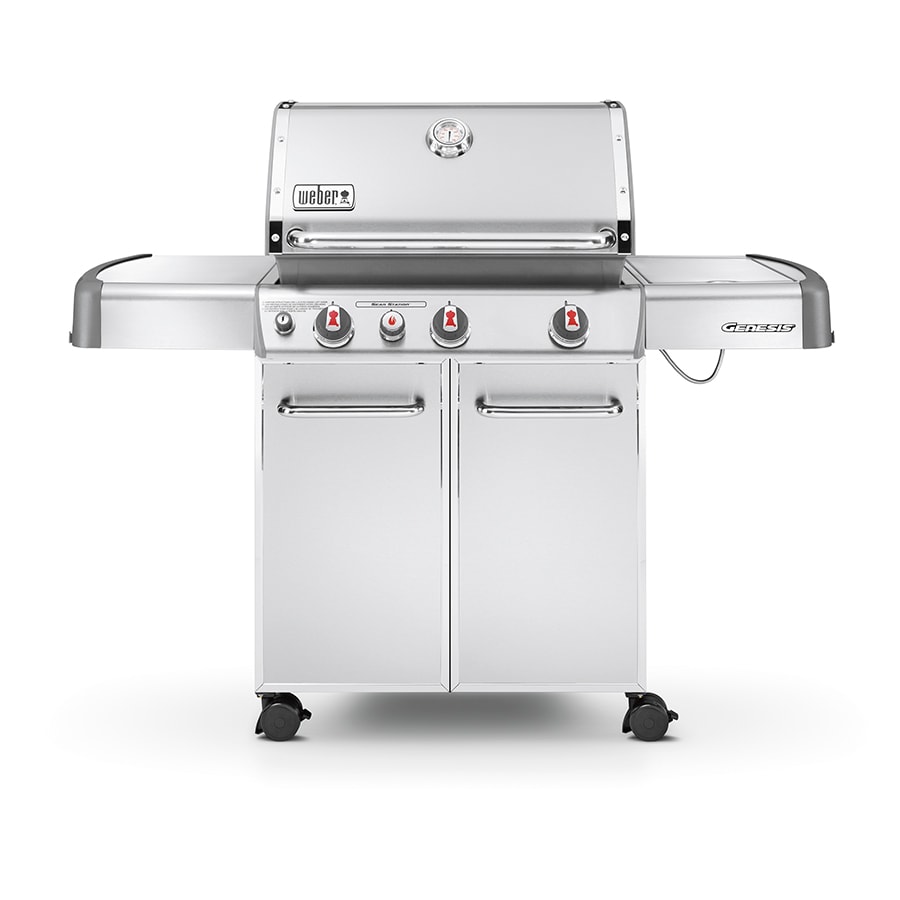 Weber S-330 Stainless Steel 3-Burner Liquid Propane Gas with 1 at Lowes.com