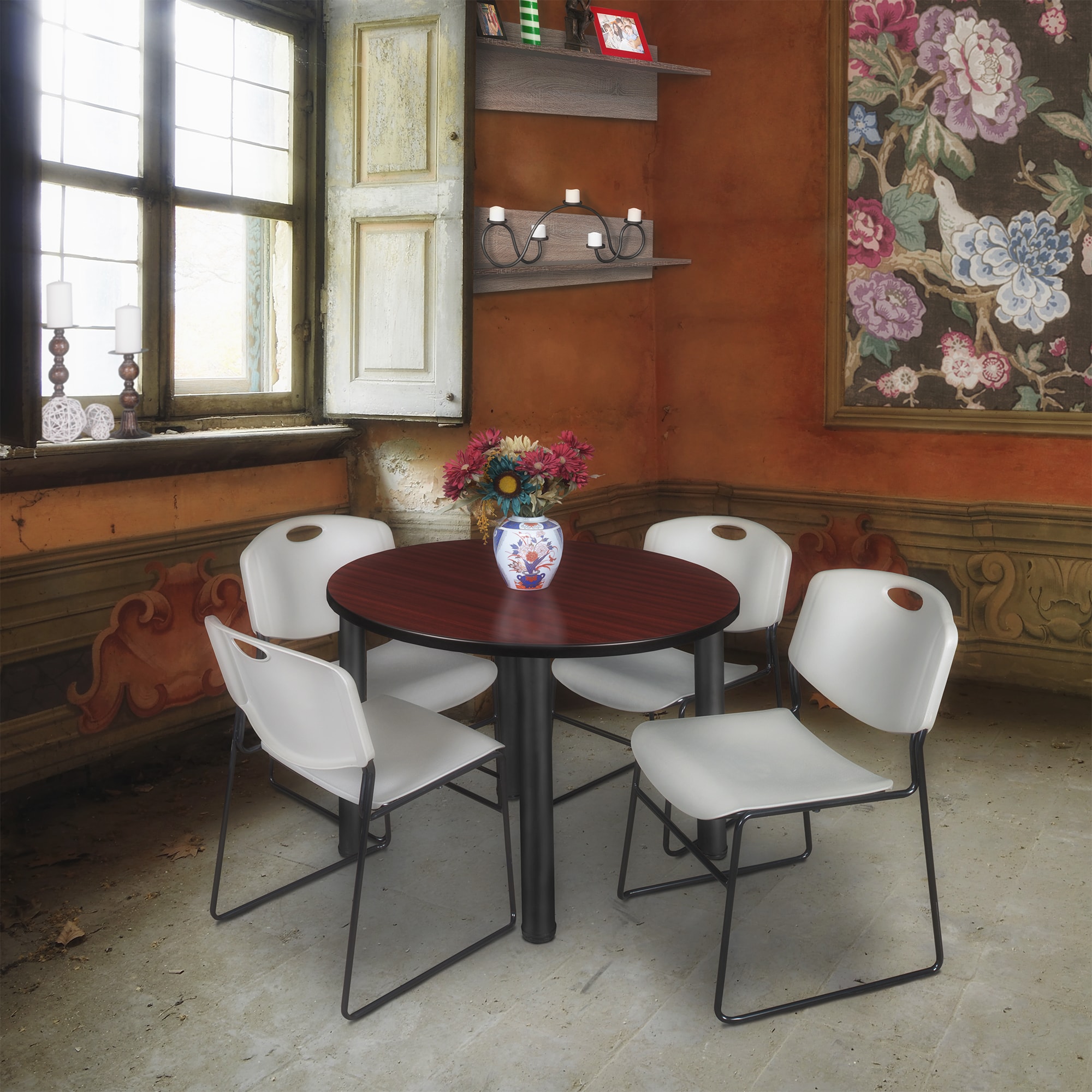 Regency TB42RNDMHBPBK44GY Office-Tables - View #7
