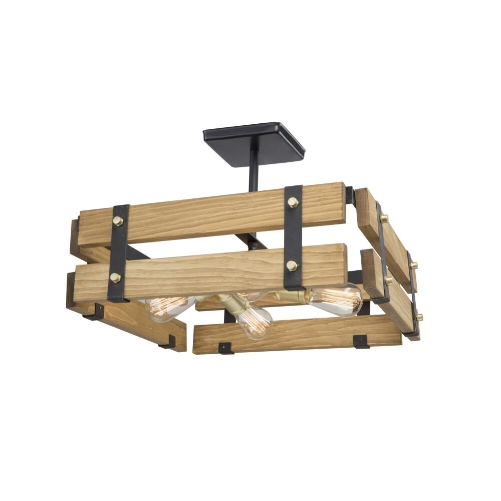 ARTCRAFT AC11493 Barnyard 4-Light Multiple Colors/Finishes Semi mount light