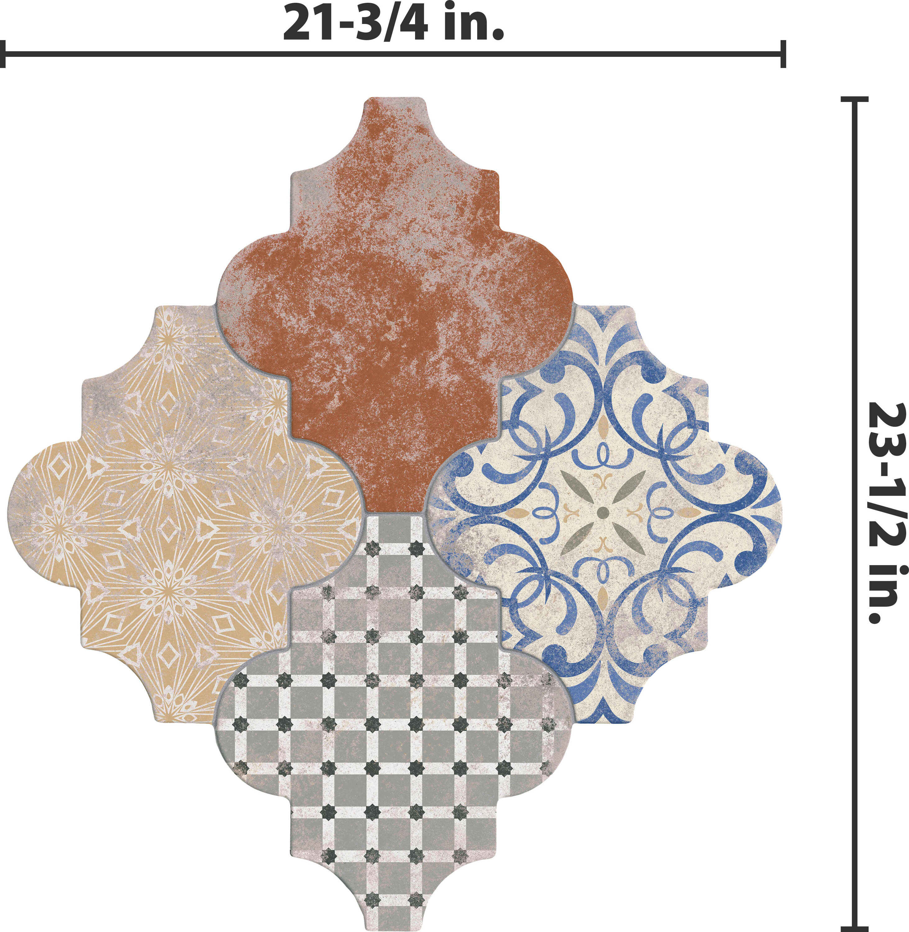 Affinity Tile S1FRL18RIGPW Tile-Samples - View #6