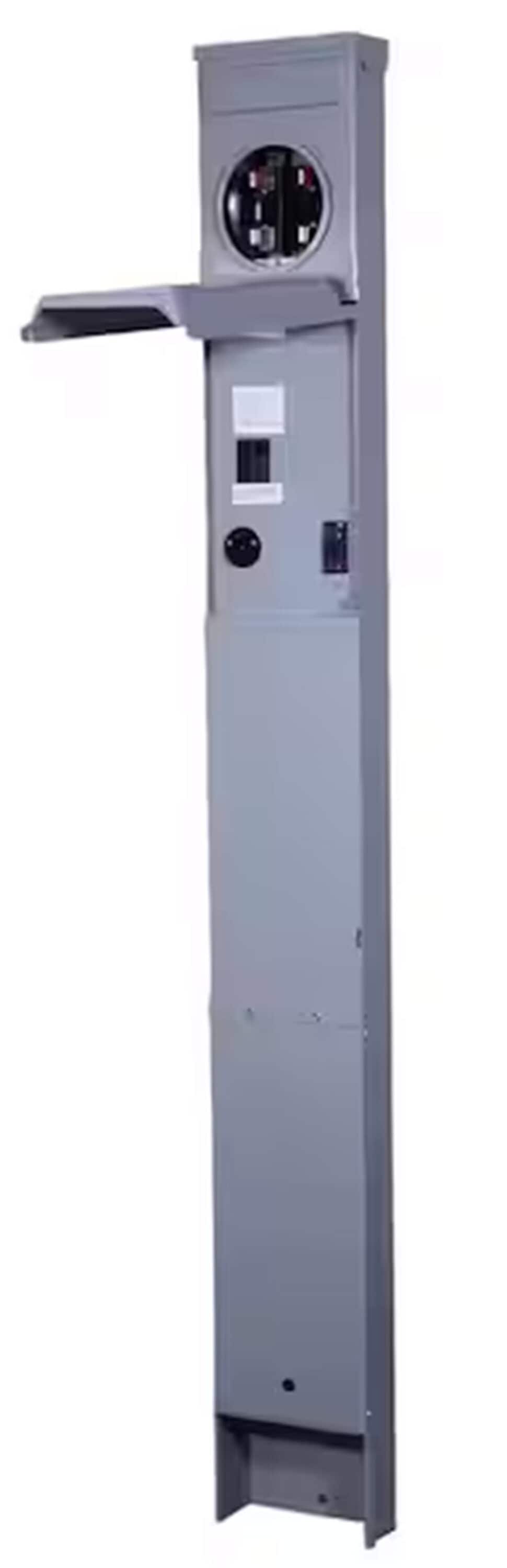 Midwest 100 Amp Metered Underground only Temporary Power Panel #M041CP6010